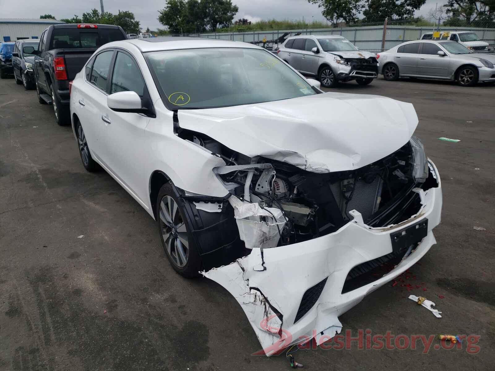 3N1AB7APXKY442718 2019 NISSAN SENTRA