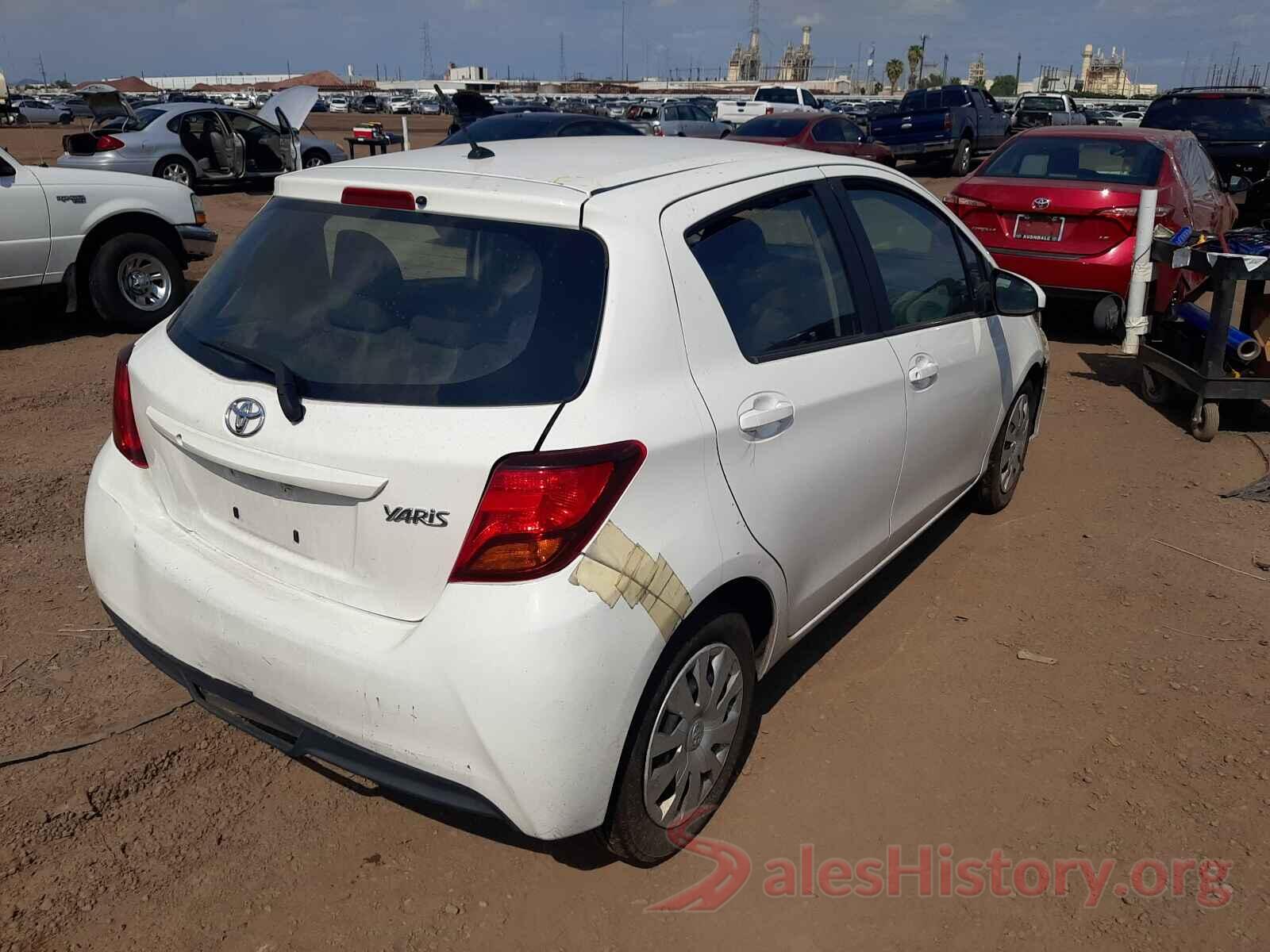 VNKKTUD34HA079990 2017 TOYOTA YARIS