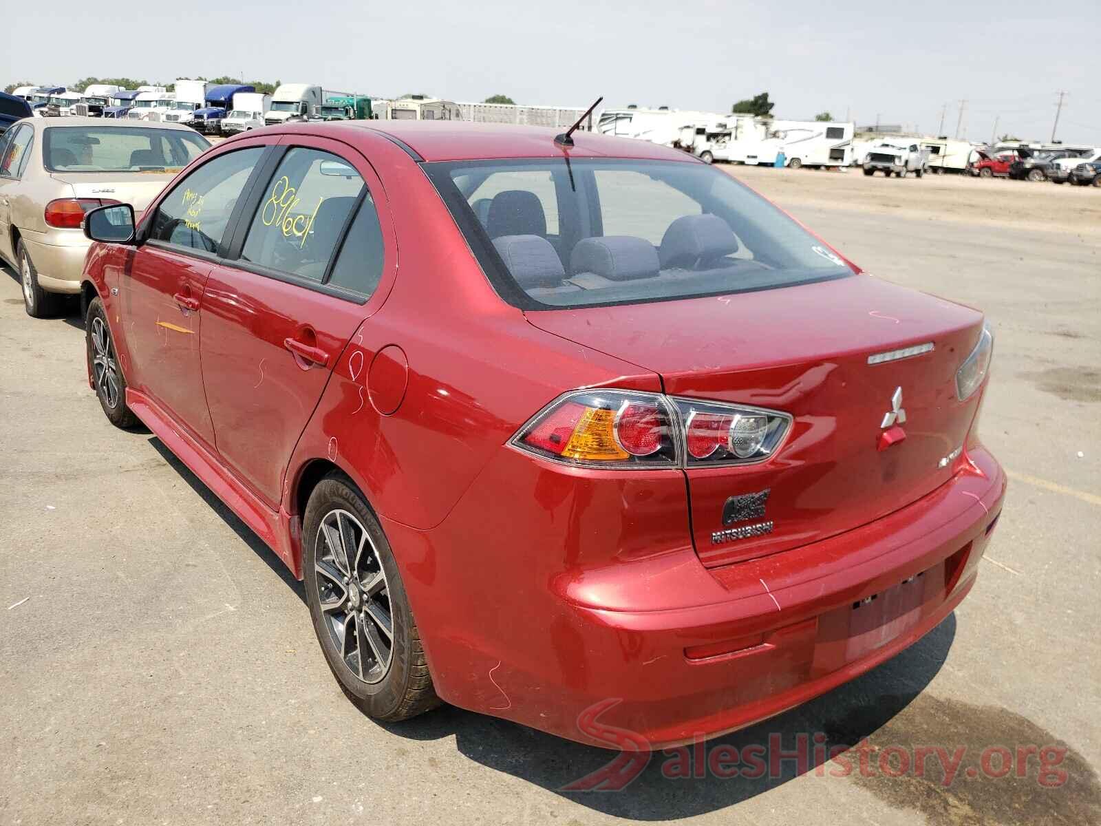 JA32U2FU3HU005540 2017 MITSUBISHI LANCER