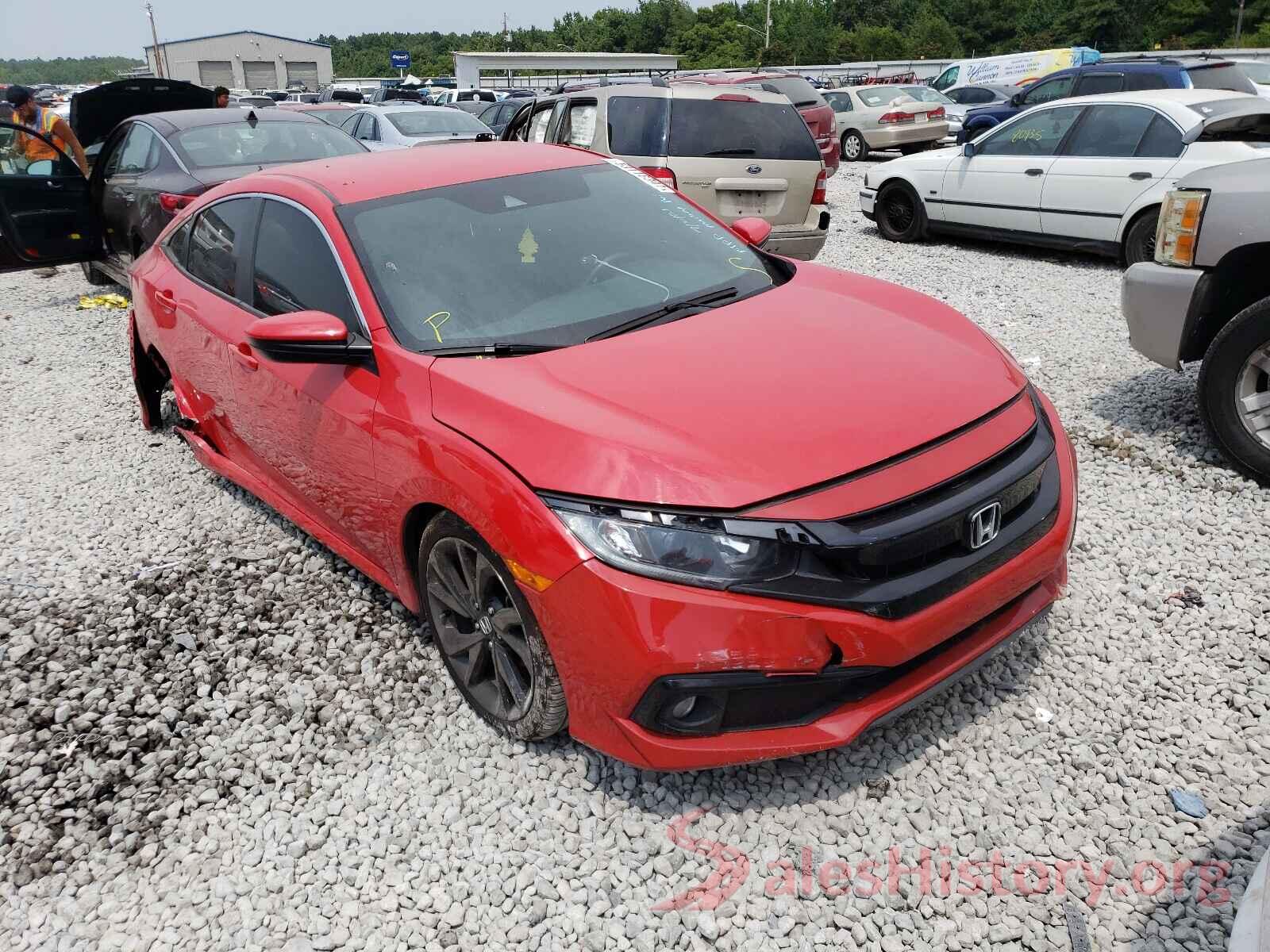 2HGFC2F85KH541376 2019 HONDA CIVIC