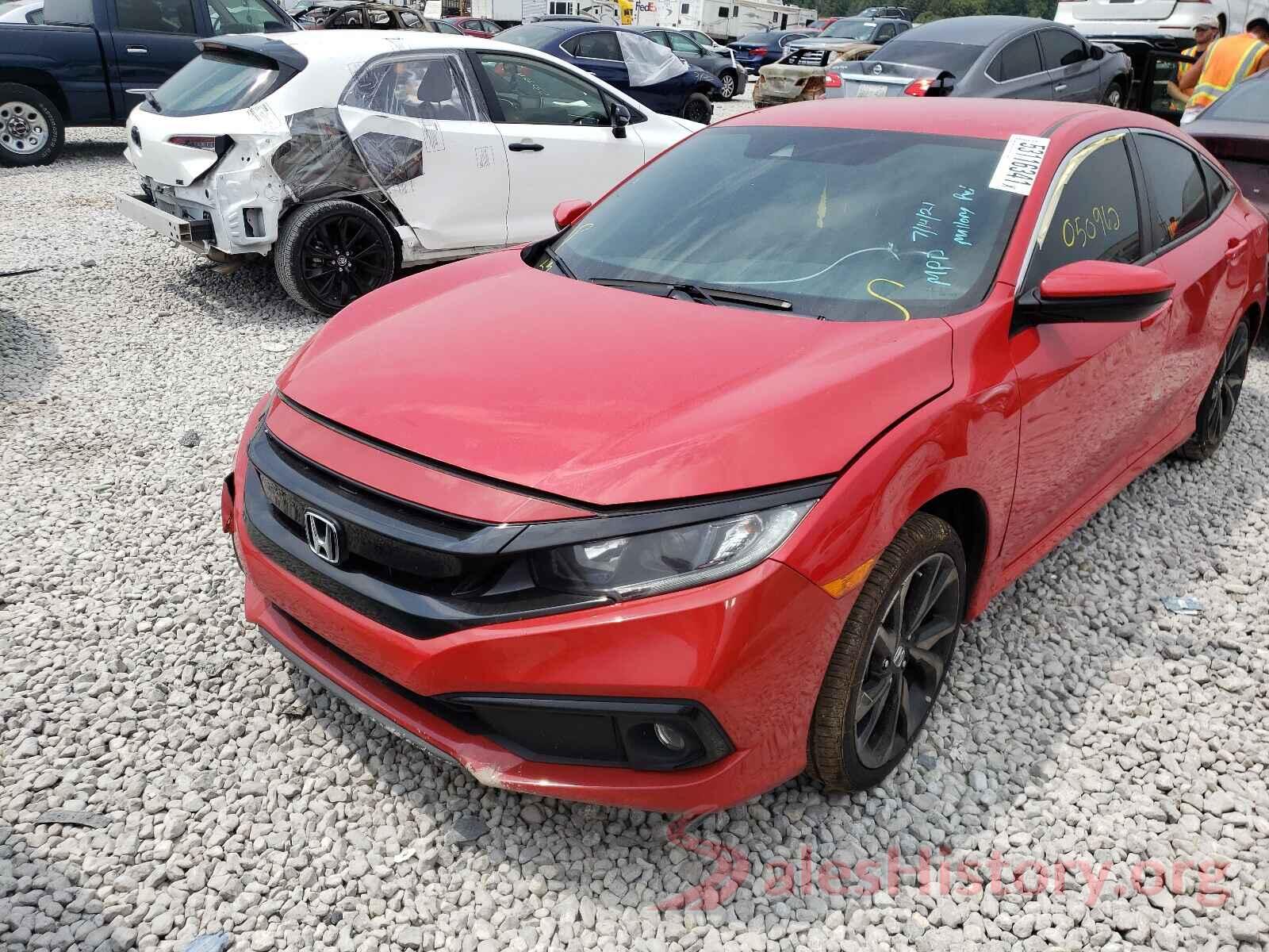 2HGFC2F85KH541376 2019 HONDA CIVIC