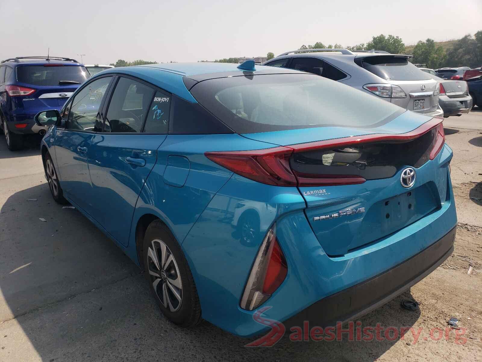 JTDKARFP1J3080729 2018 TOYOTA PRIUS