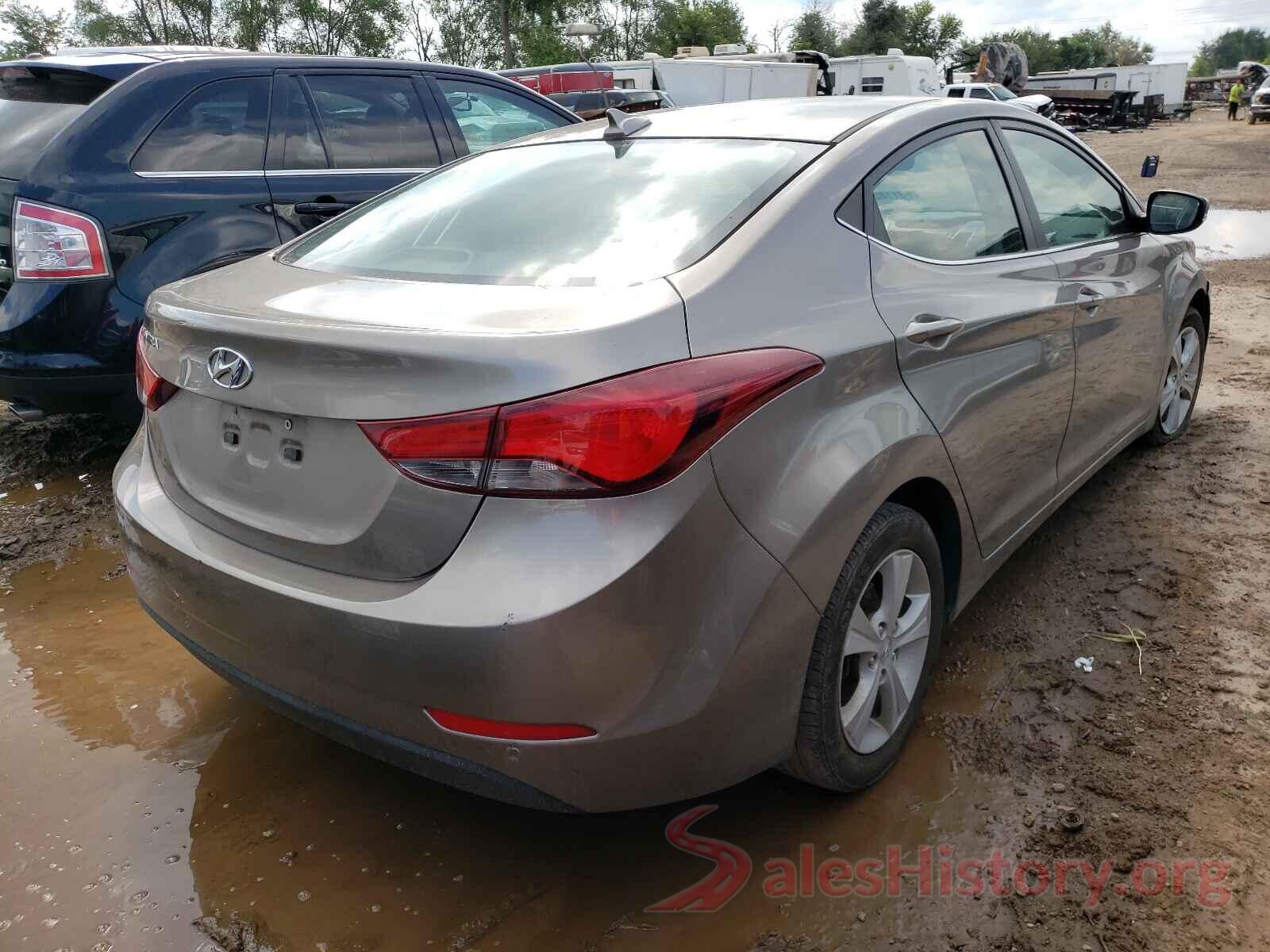 5NPDH4AE9GH725248 2016 HYUNDAI ELANTRA