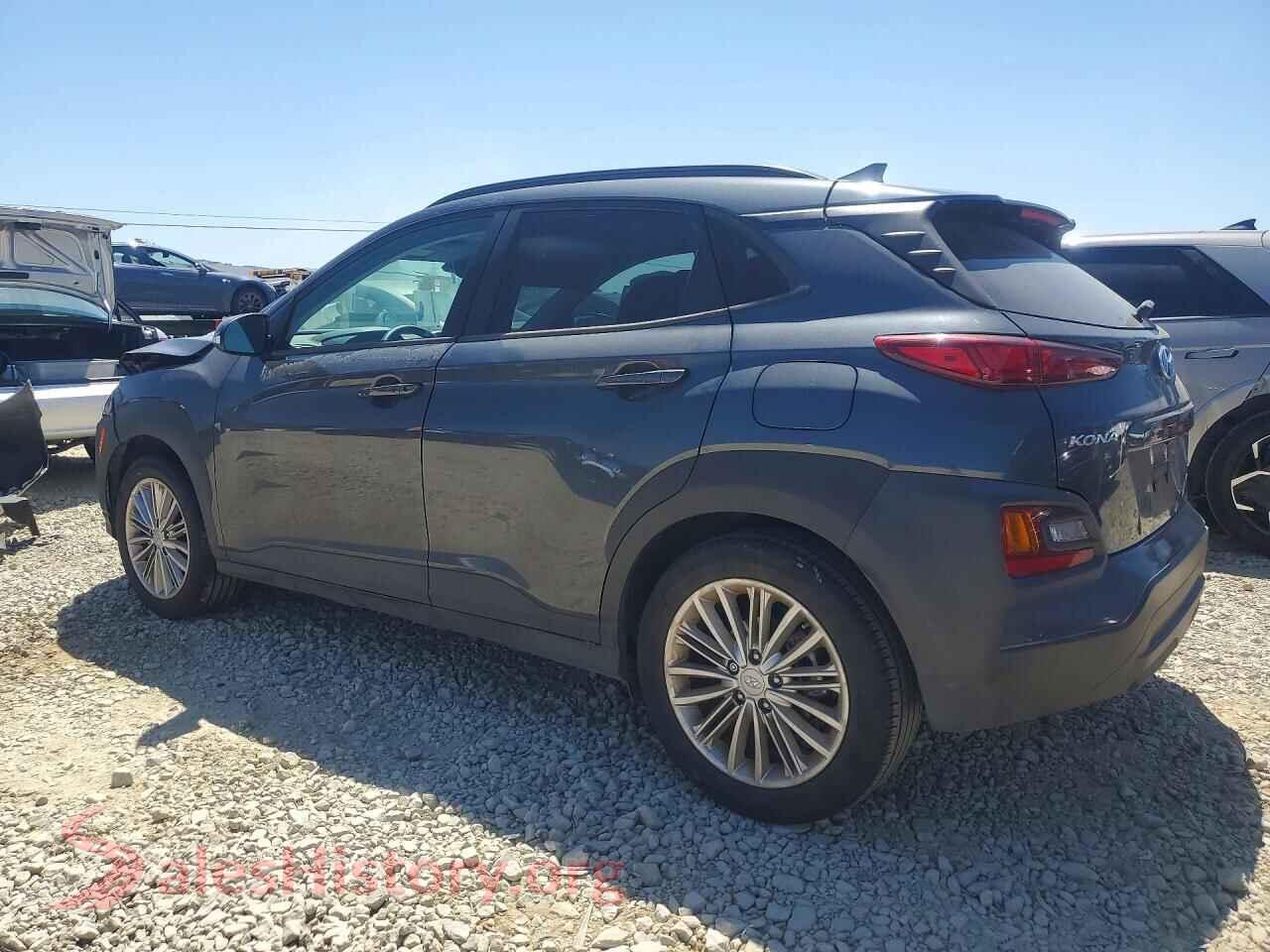 2021 HYUNDAI KONA VIN KM8K62AA2MU731825, front view