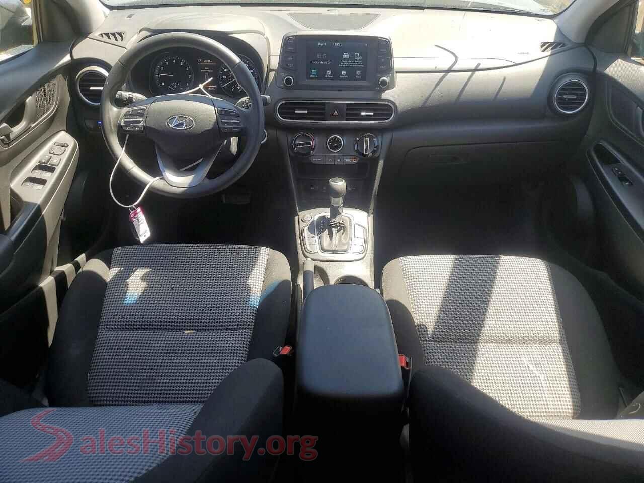 2021 HYUNDAI KONA VIN KM8K62AA2MU731825, interior dashboard