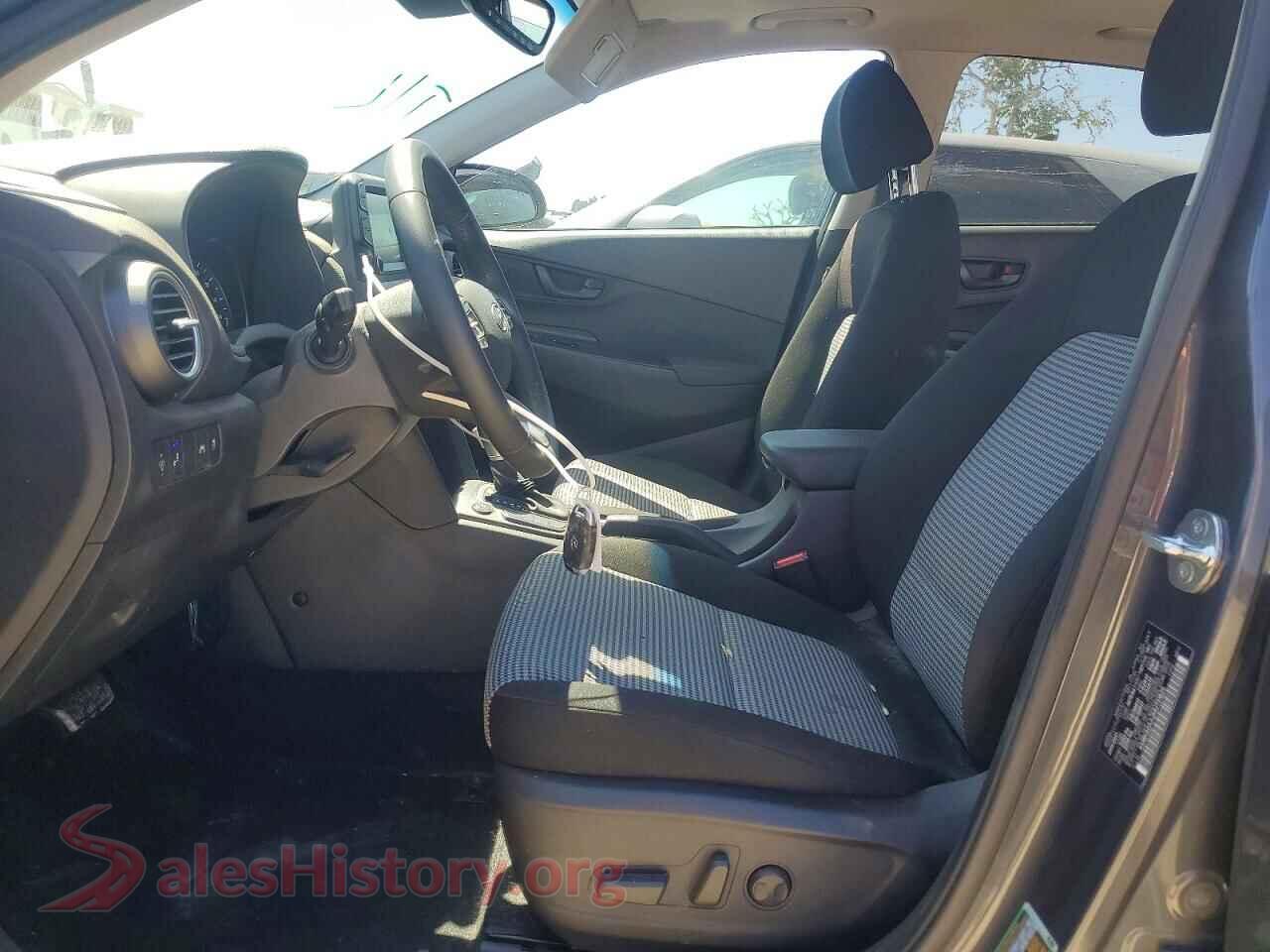 2021 HYUNDAI KONA VIN KM8K62AA2MU731825, engine bay