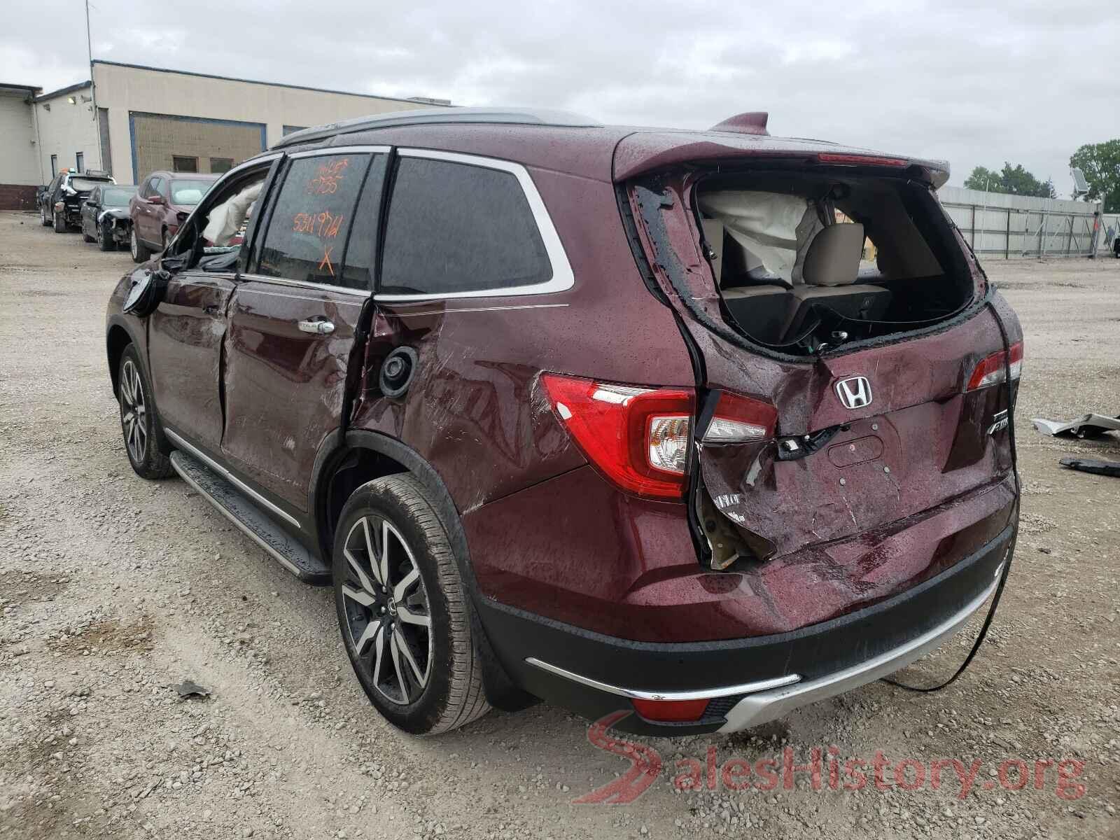 5FNYF6H98KB079655 2019 HONDA PILOT