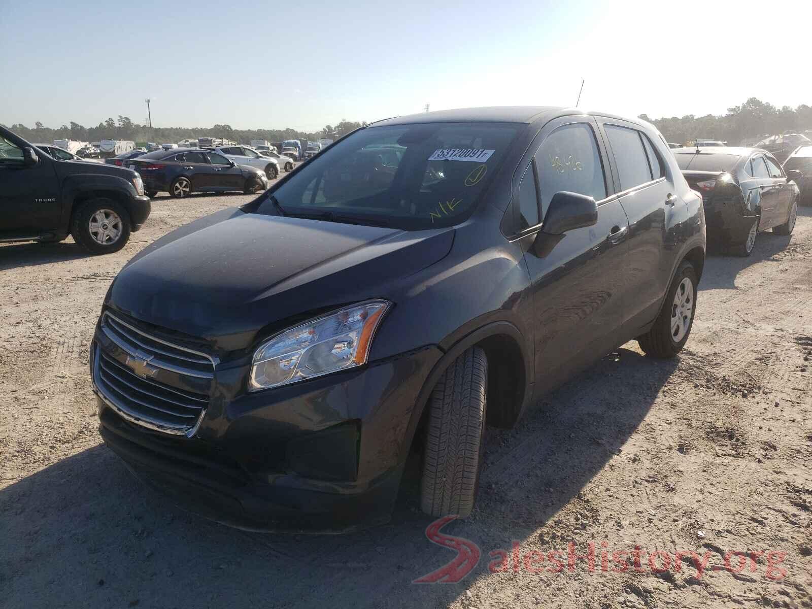 3GNCJKSB4GL254786 2016 CHEVROLET TRAX