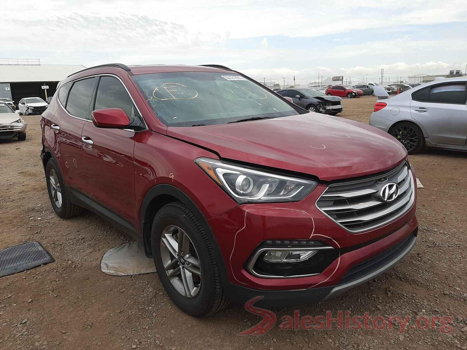 5XYZU3LB3HG451374 2017 HYUNDAI SANTA FE