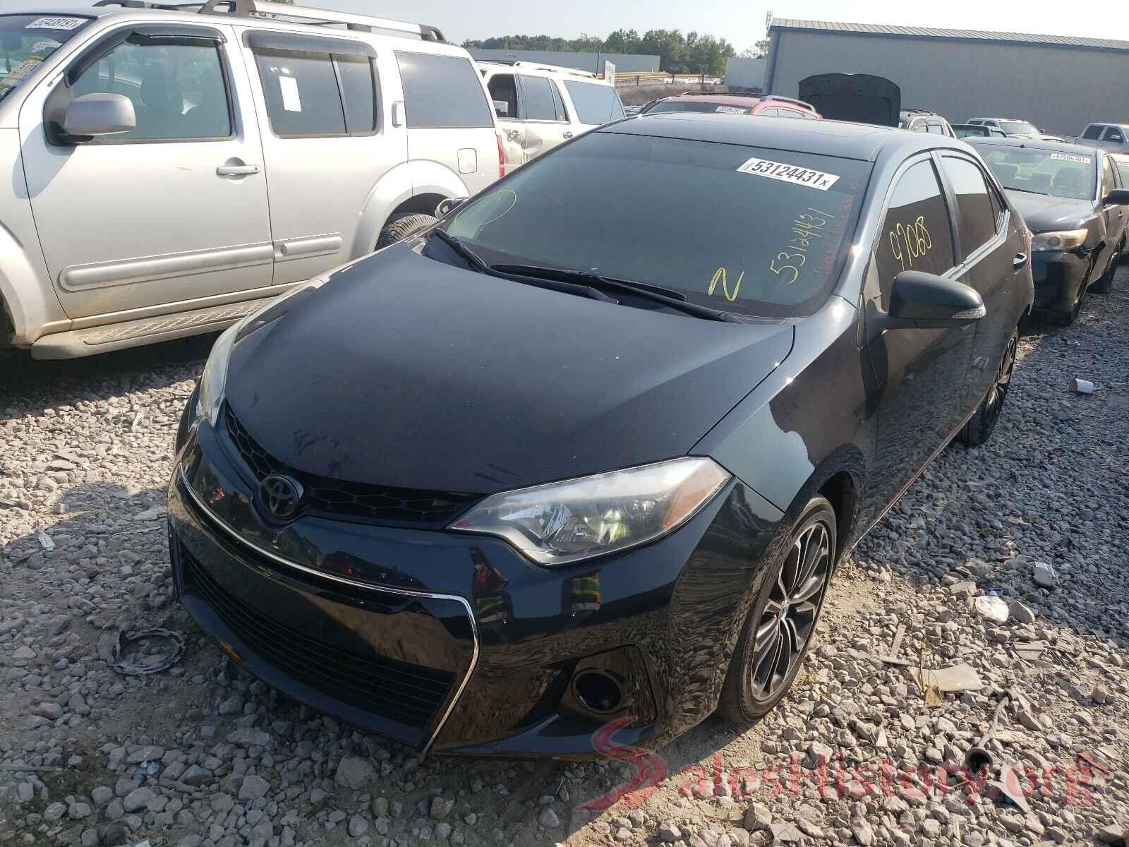 2T1BURHEXGC582027 2016 TOYOTA COROLLA