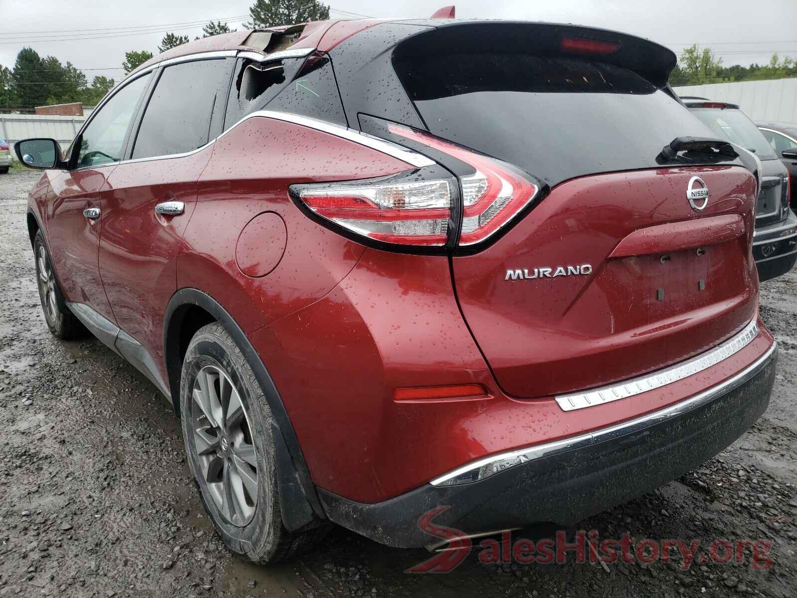 5N1AZ2MH5HN124460 2017 NISSAN MURANO