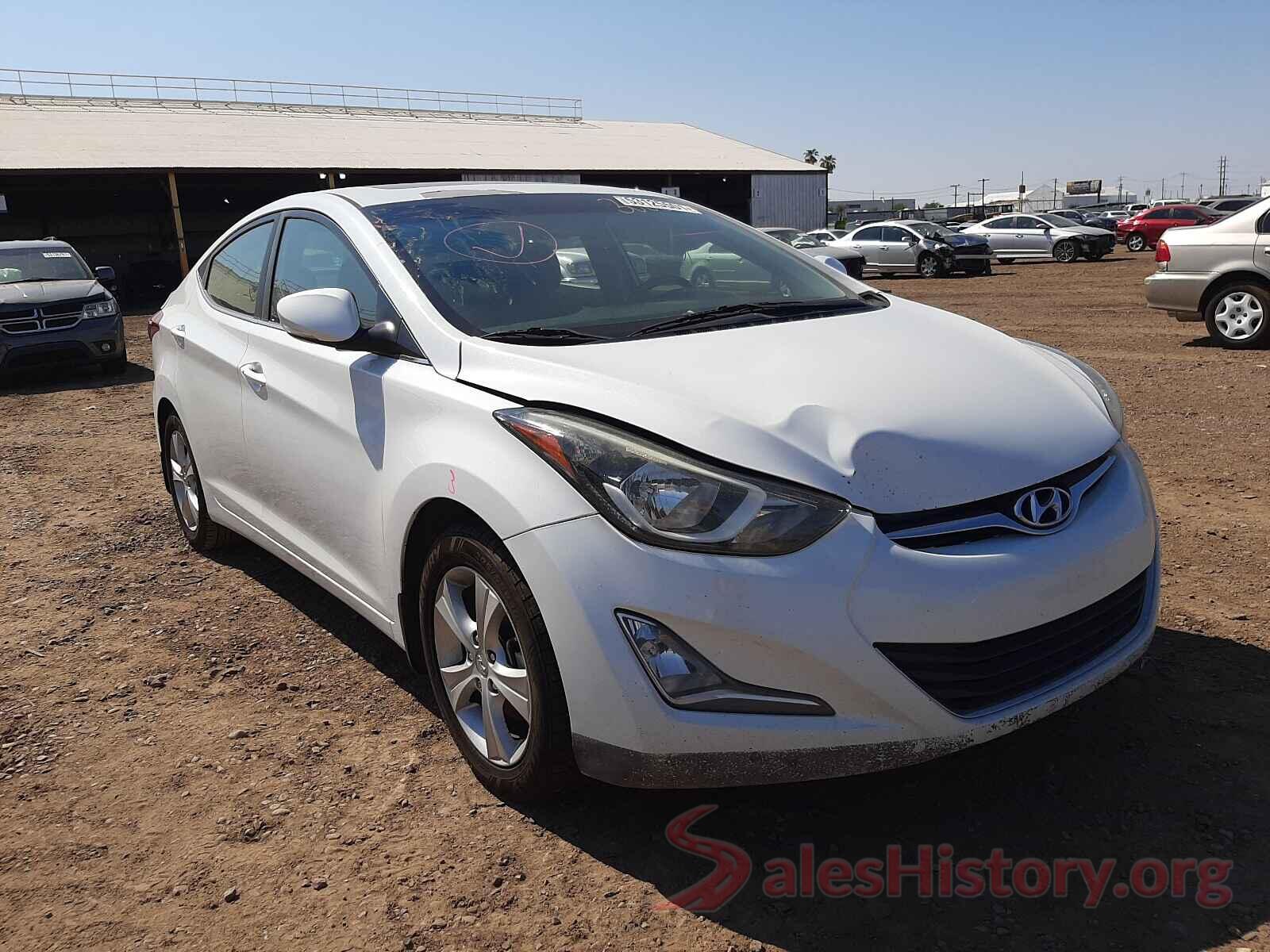 5NPDH4AE3GH687841 2016 HYUNDAI ELANTRA