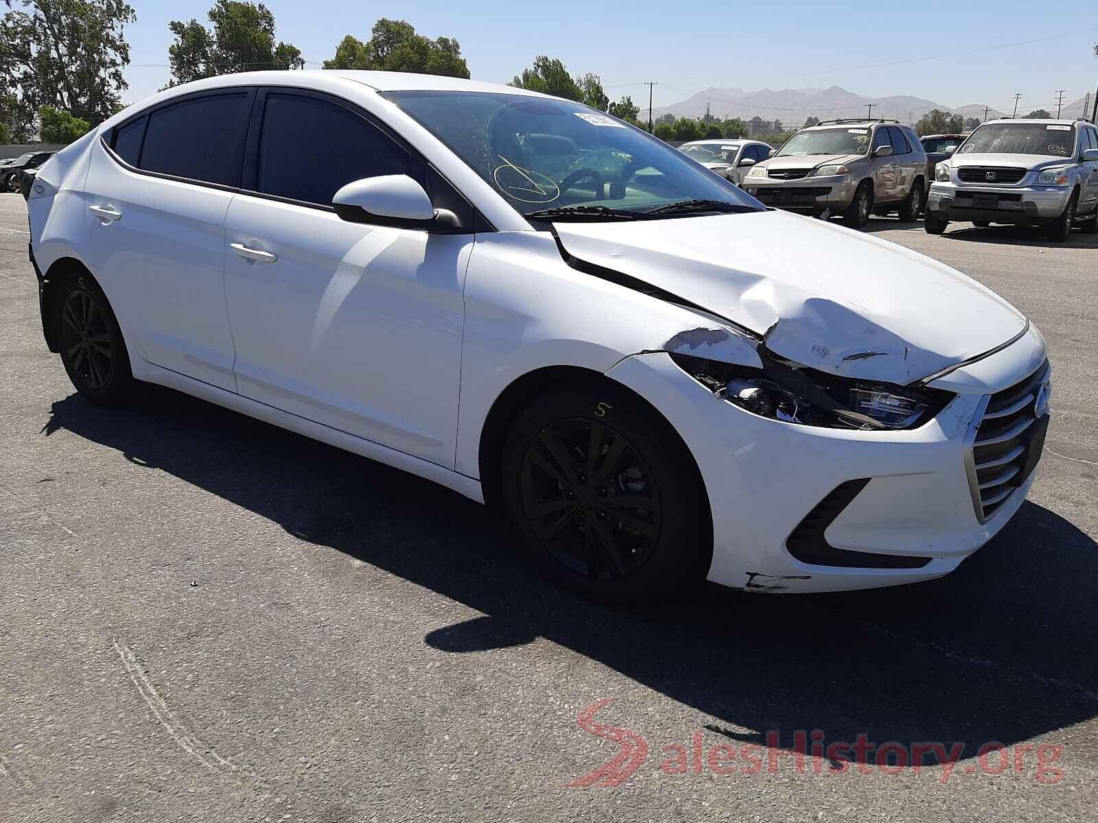 5NPD84LF7JH338338 2018 HYUNDAI ELANTRA