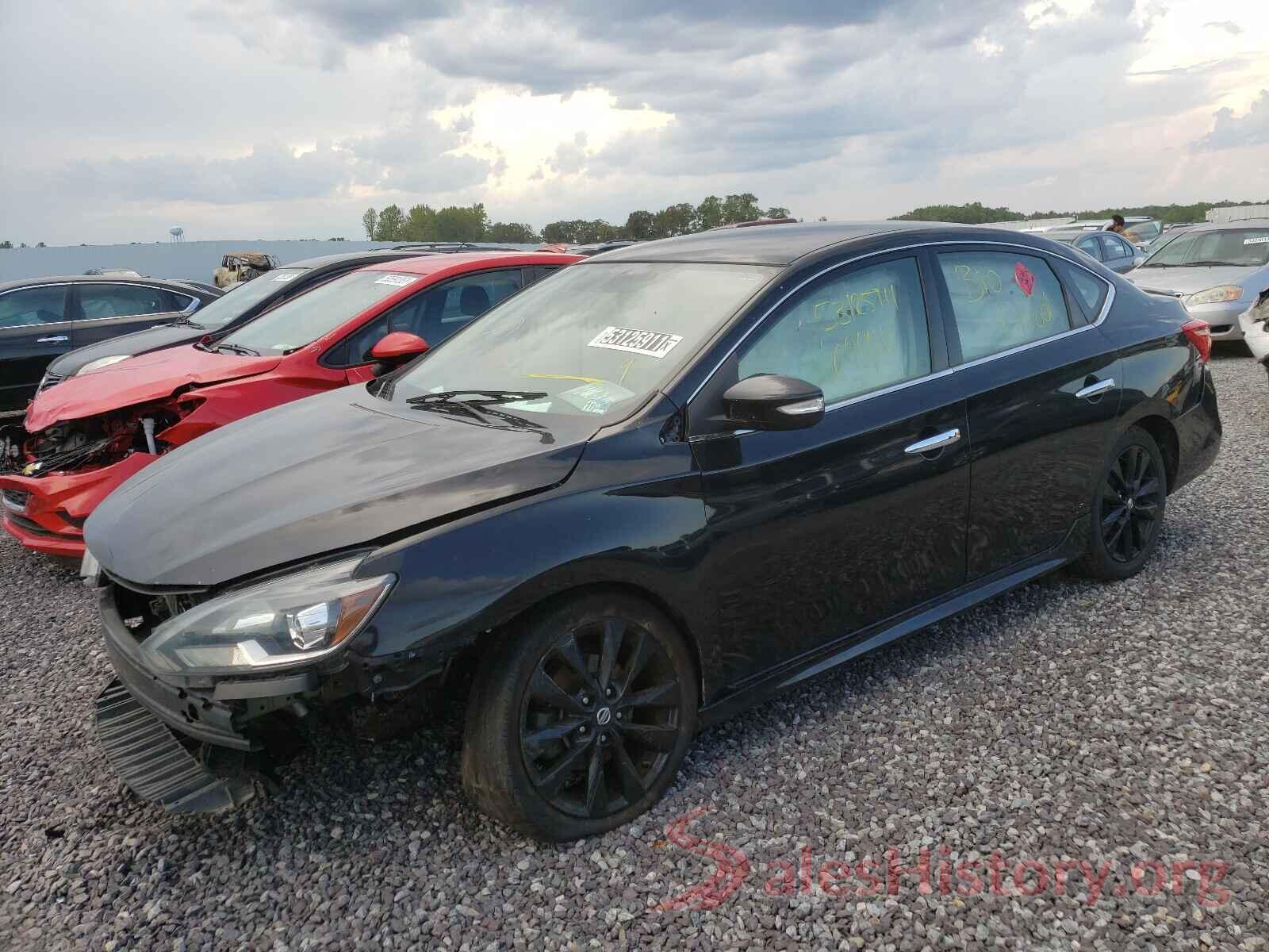 3N1AB7AP1HY349014 2017 NISSAN SENTRA