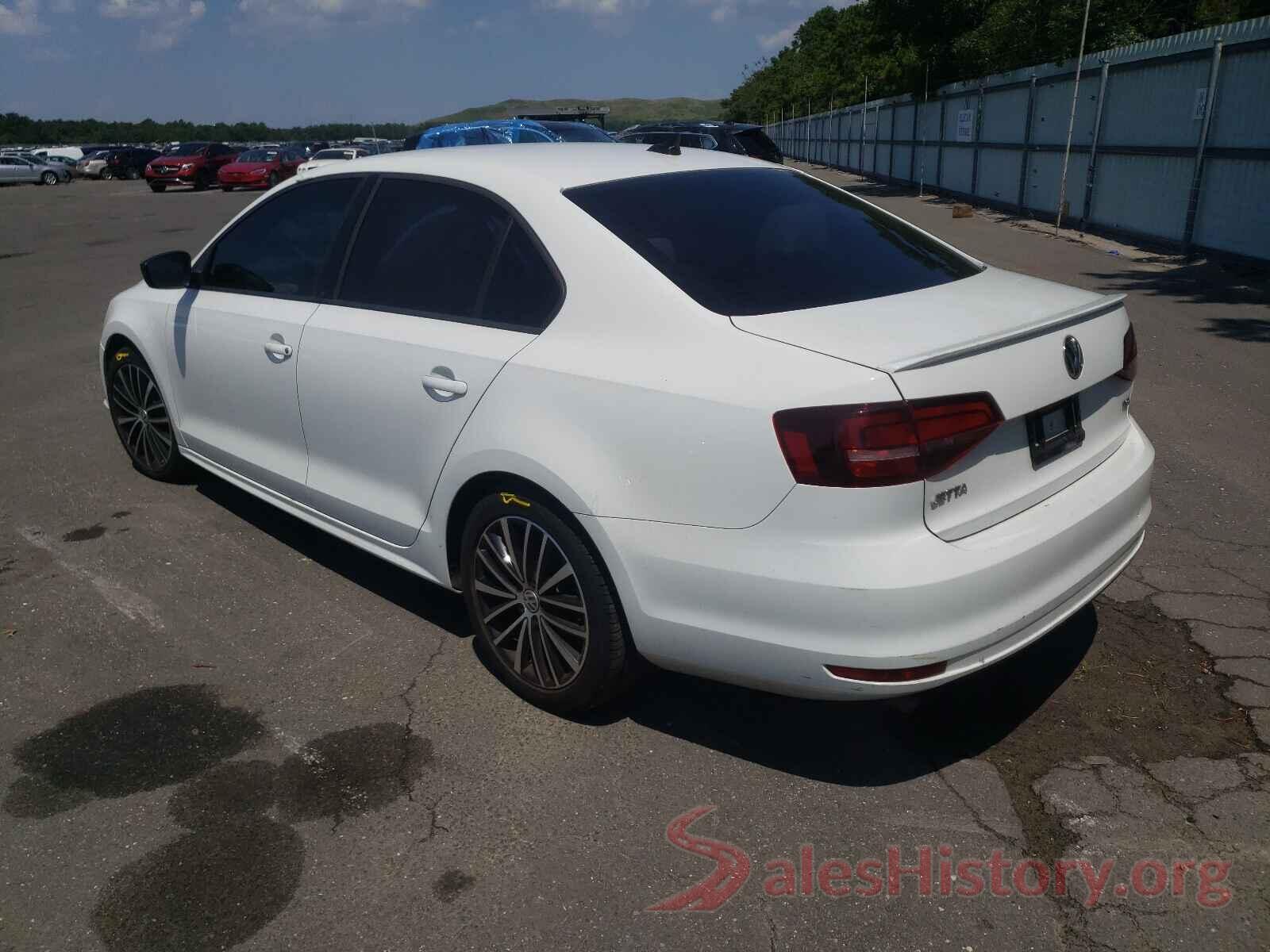 3VWD17AJ2GM408261 2016 VOLKSWAGEN JETTA