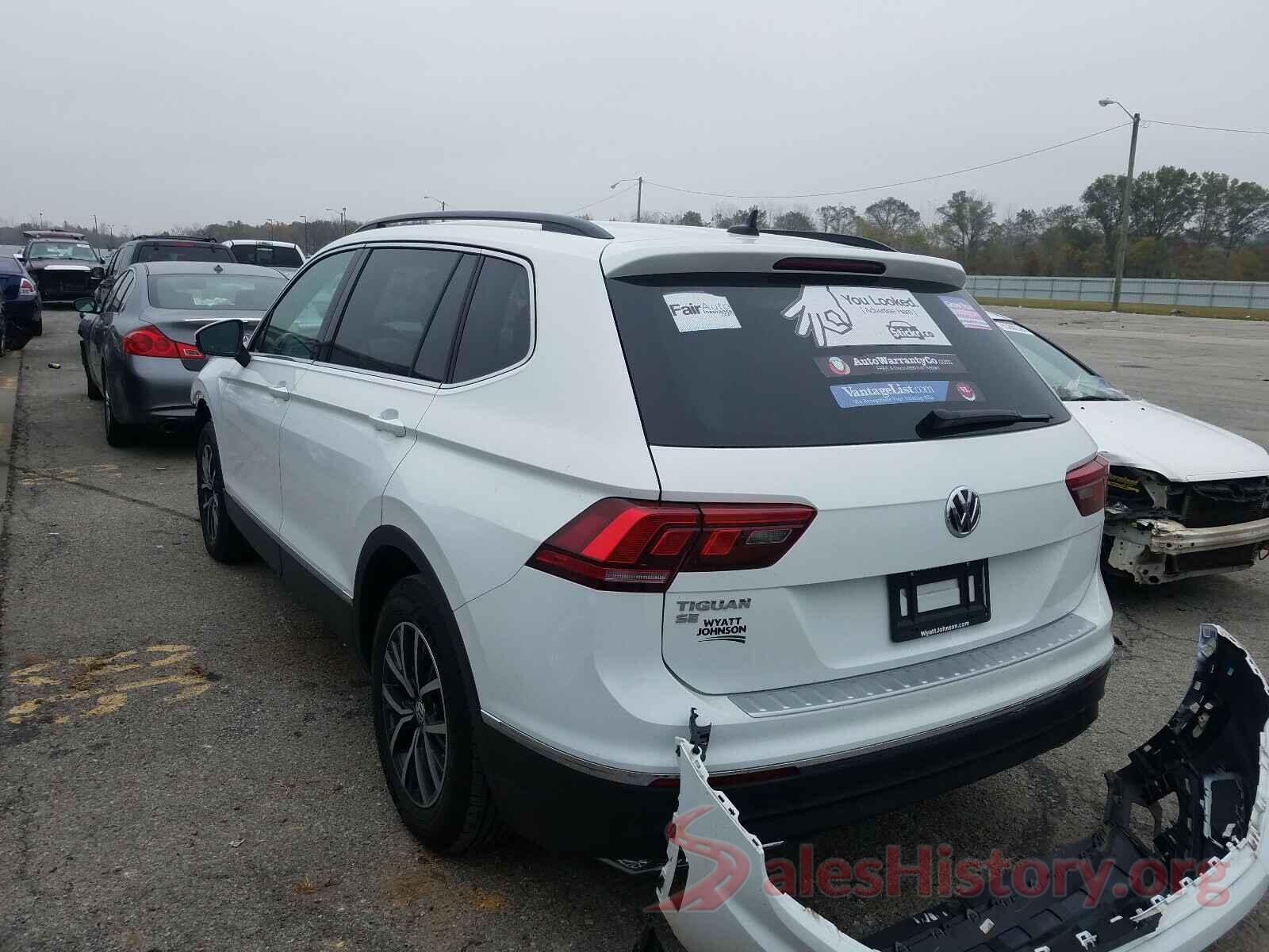 3VV3B7AX2LM095627 2020 VOLKSWAGEN TIGUAN