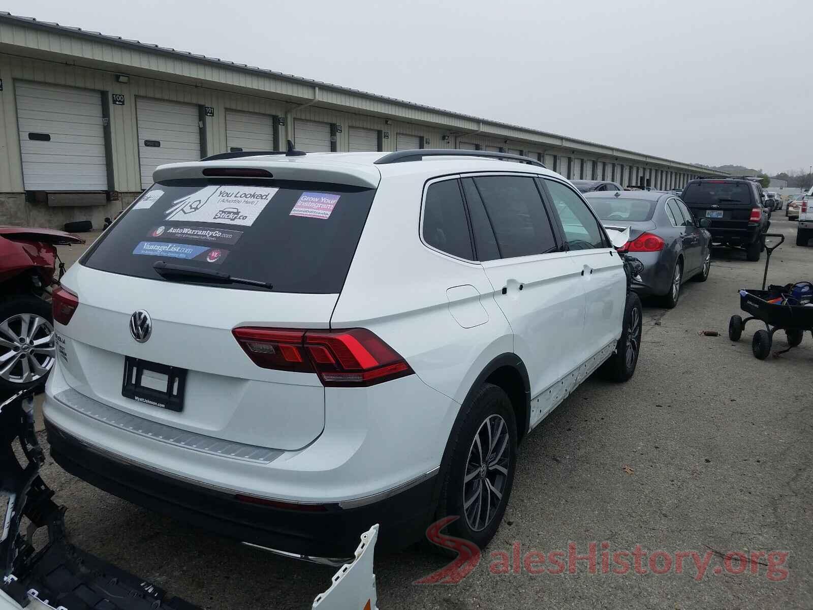 3VV3B7AX2LM095627 2020 VOLKSWAGEN TIGUAN