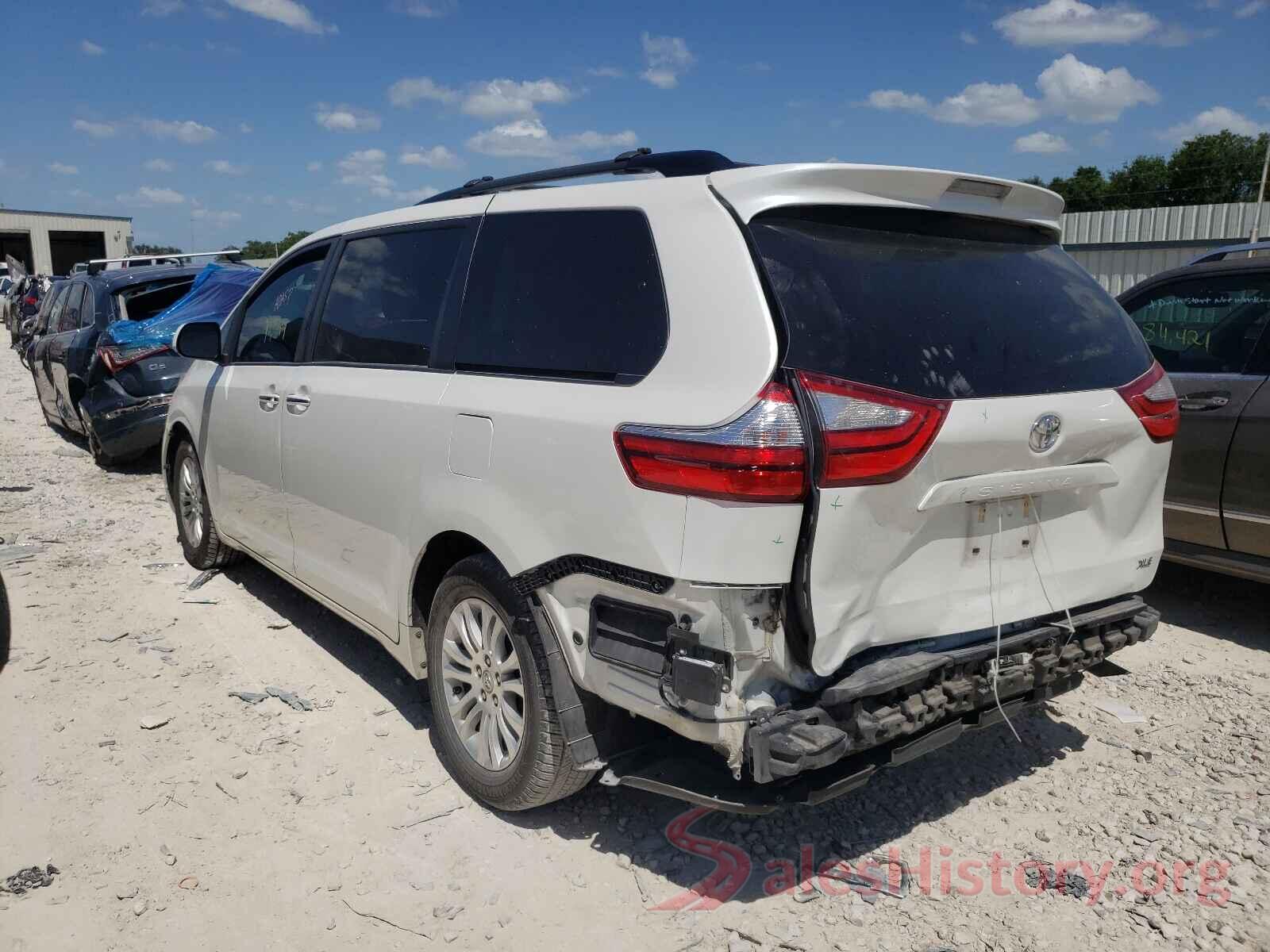 5TDYZ3DCXHS780287 2017 TOYOTA SIENNA