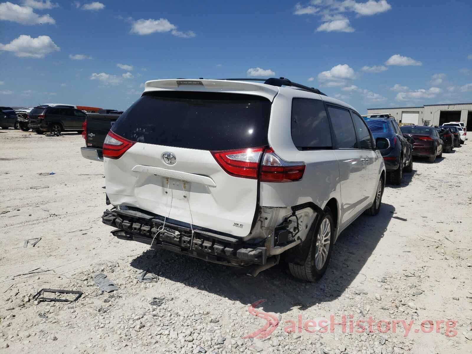 5TDYZ3DCXHS780287 2017 TOYOTA SIENNA