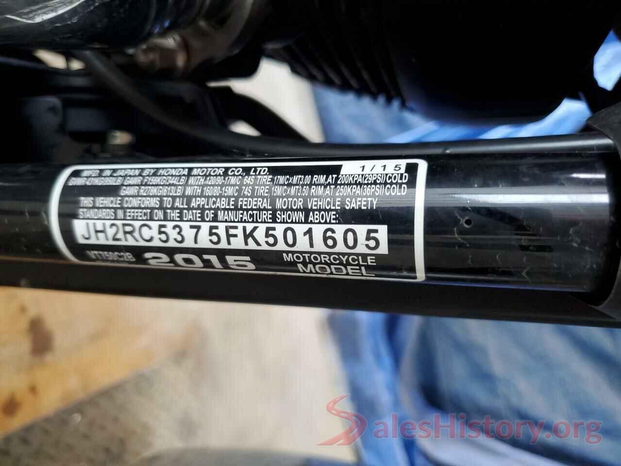 JH2RC5375FK501605 2015 HONDA VT CYCLE