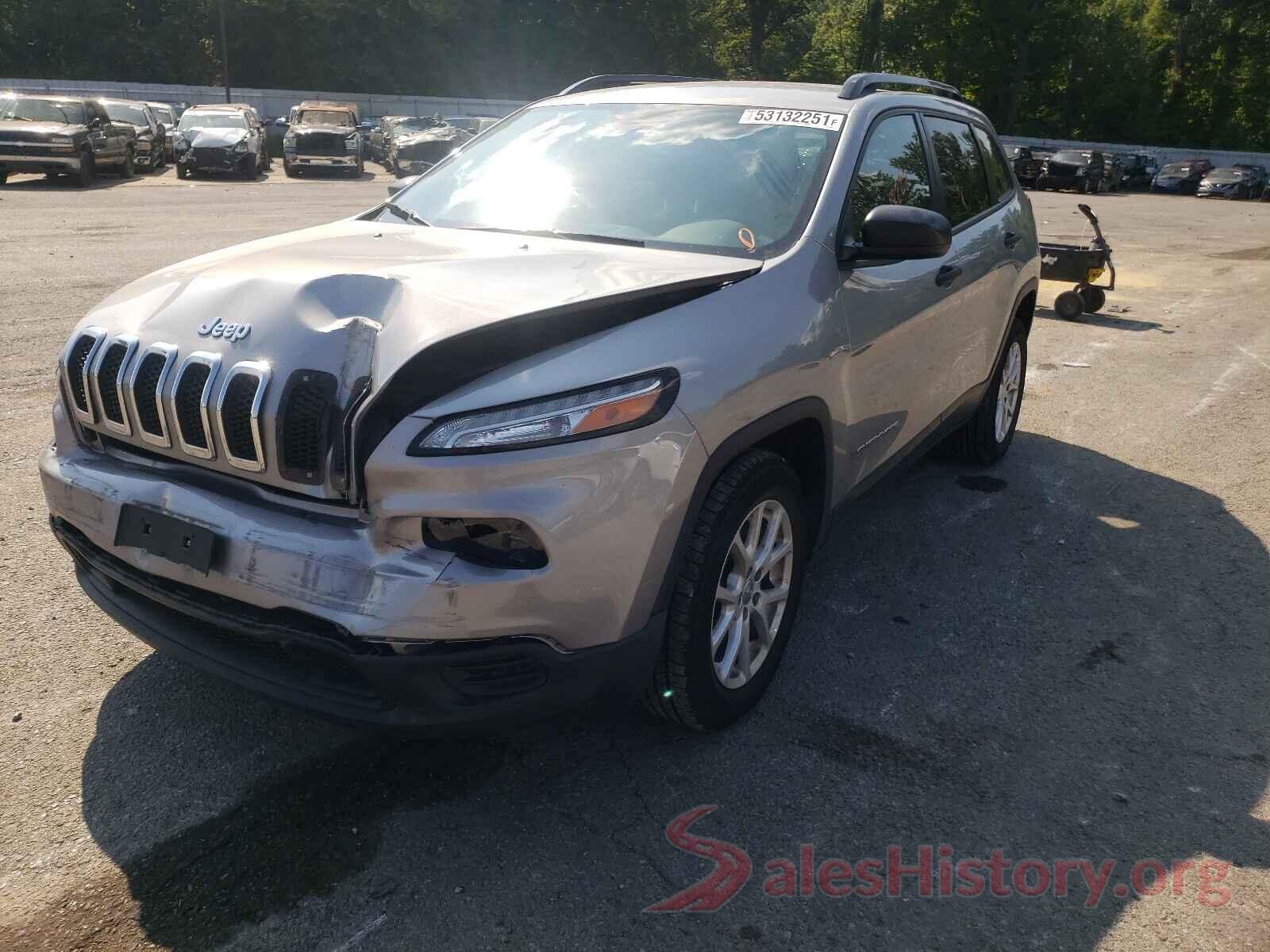 1C4PJLAB9GW302536 2016 JEEP CHEROKEE