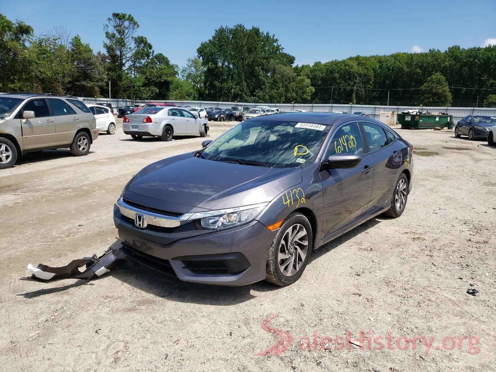 2HGFC2F78GH545694 2016 HONDA CIVIC