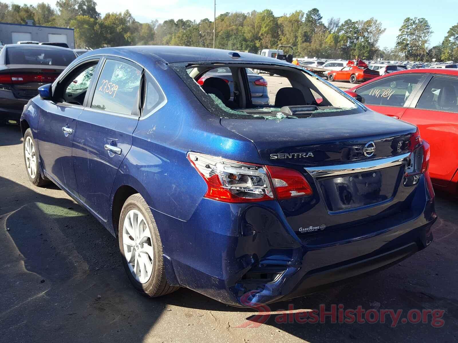 3N1AB7AP3KY386086 2019 NISSAN SENTRA