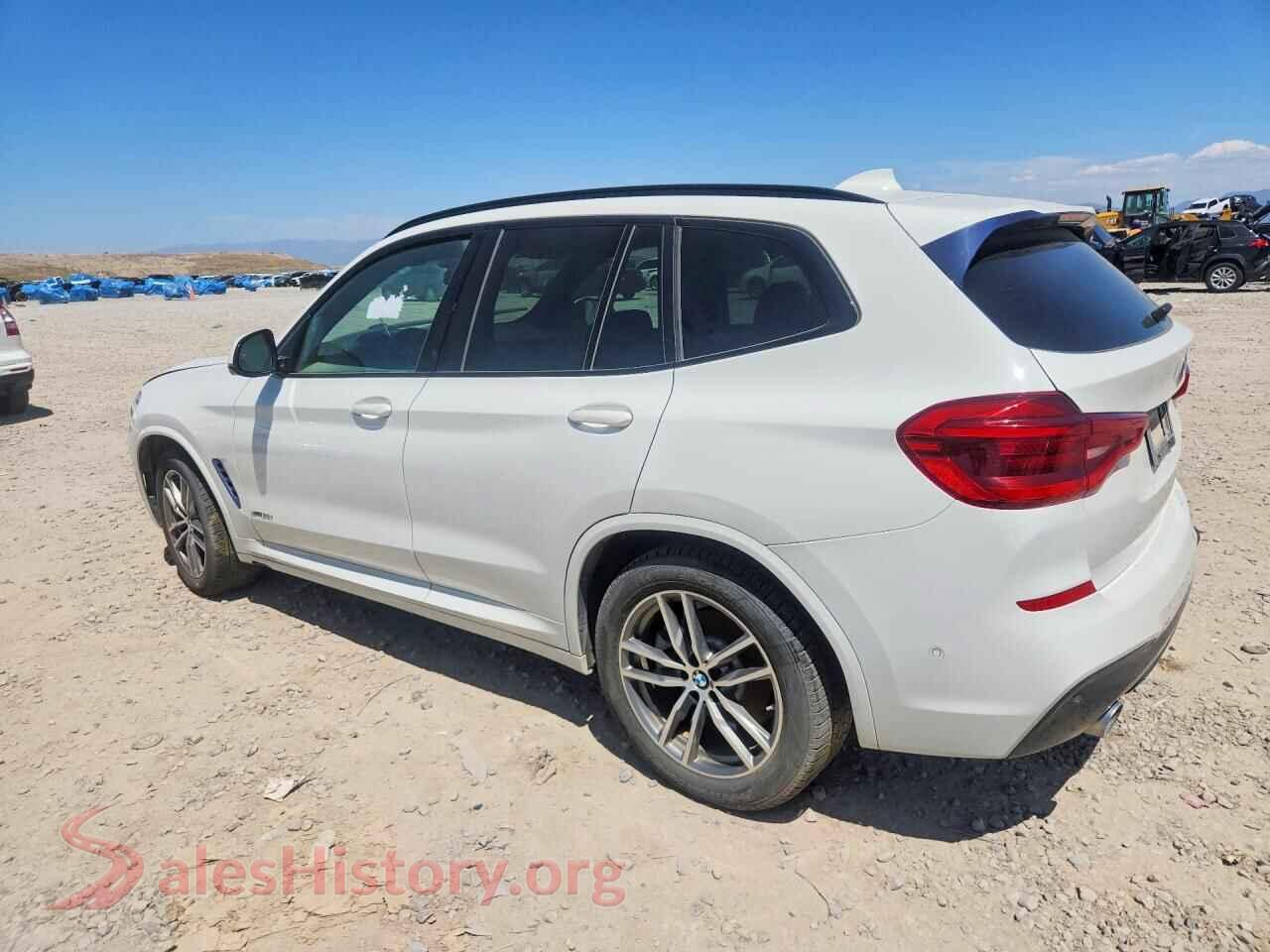 2018 BMW X3 VIN 5UXTR9C58JLC77284, front view