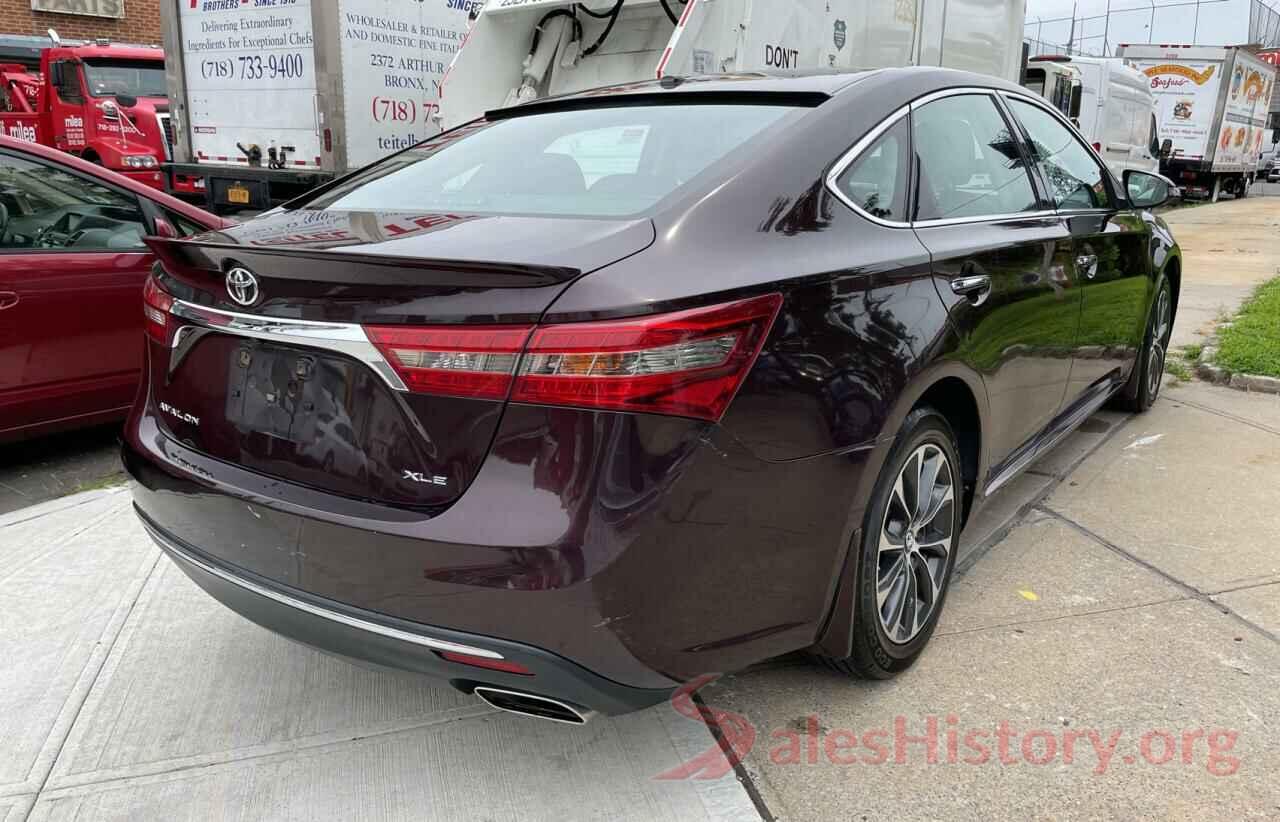 4T1BK1EB9GU210498 2016 TOYOTA AVALON