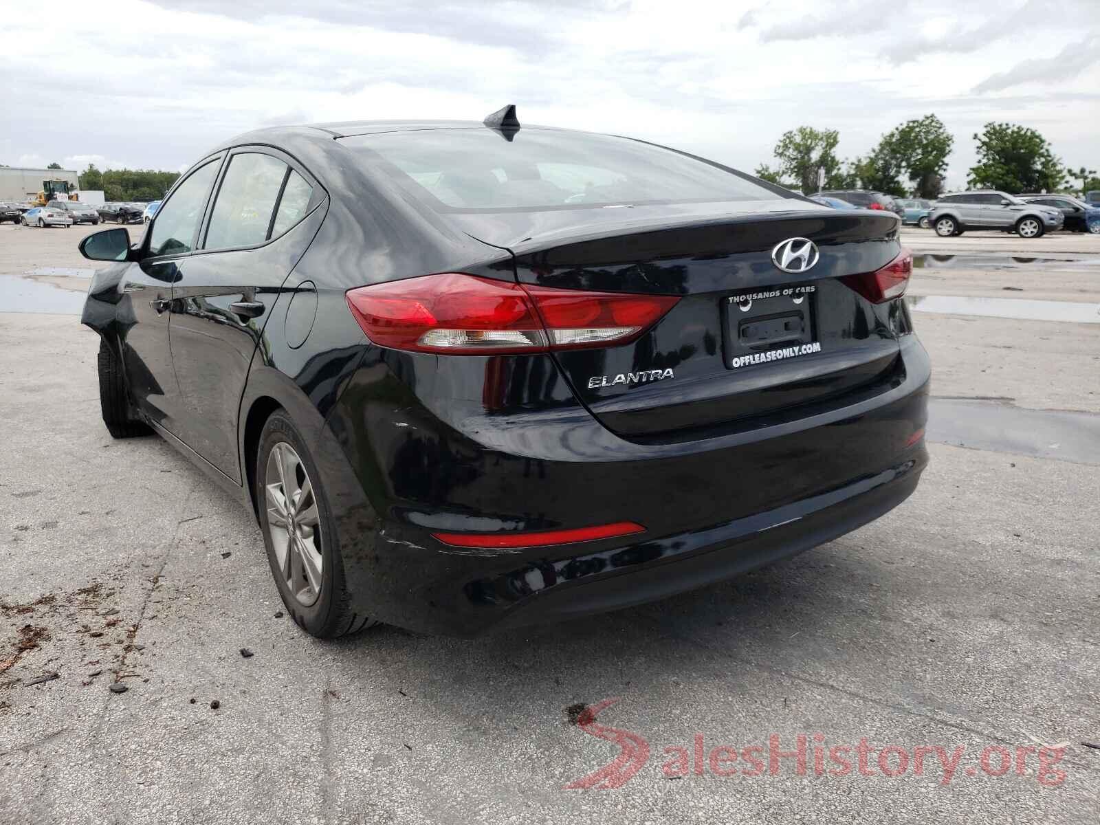 5NPD84LF7JH374739 2018 HYUNDAI ELANTRA