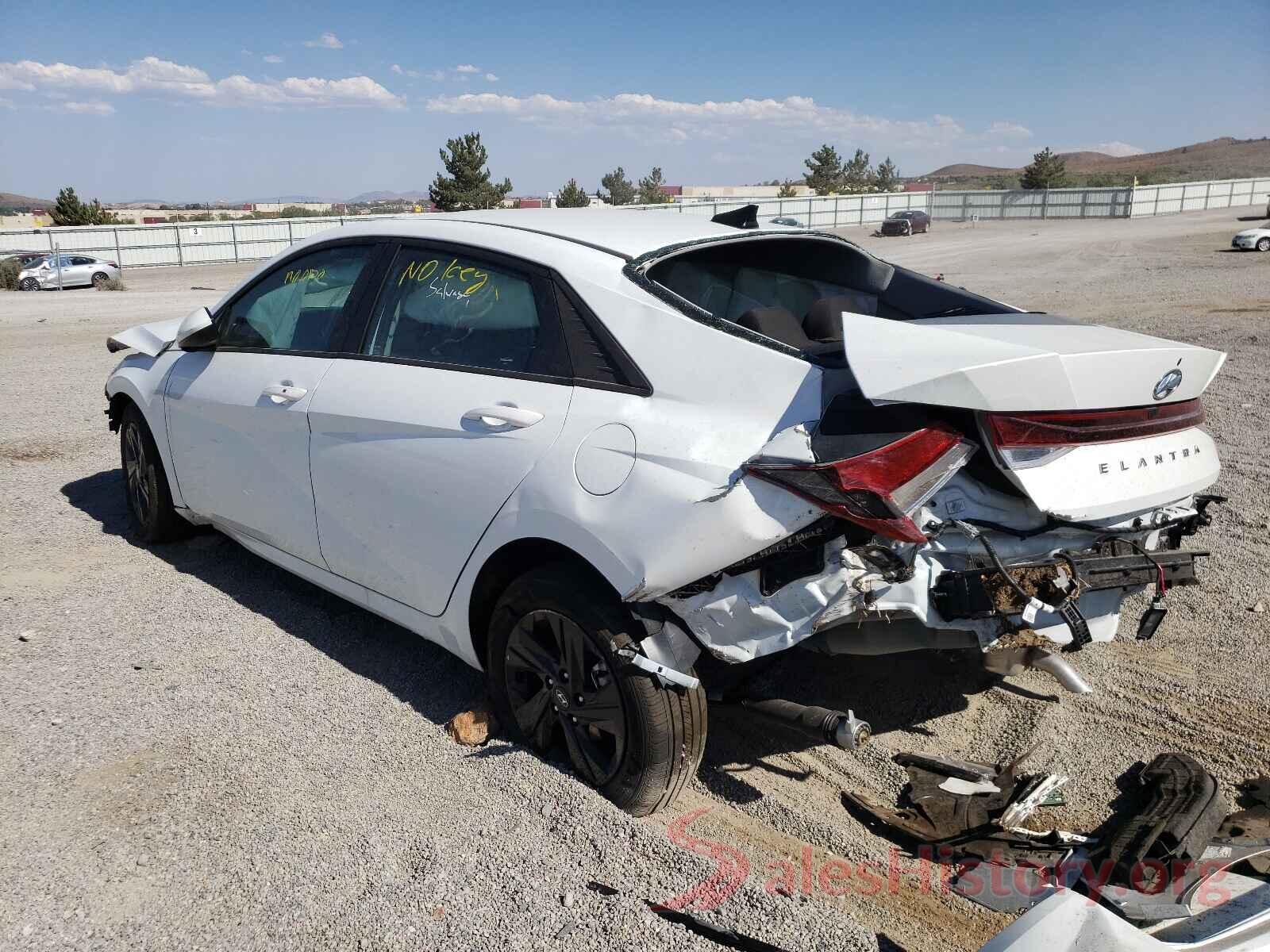 5NPLM4AG2MH037158 2021 HYUNDAI ELANTRA