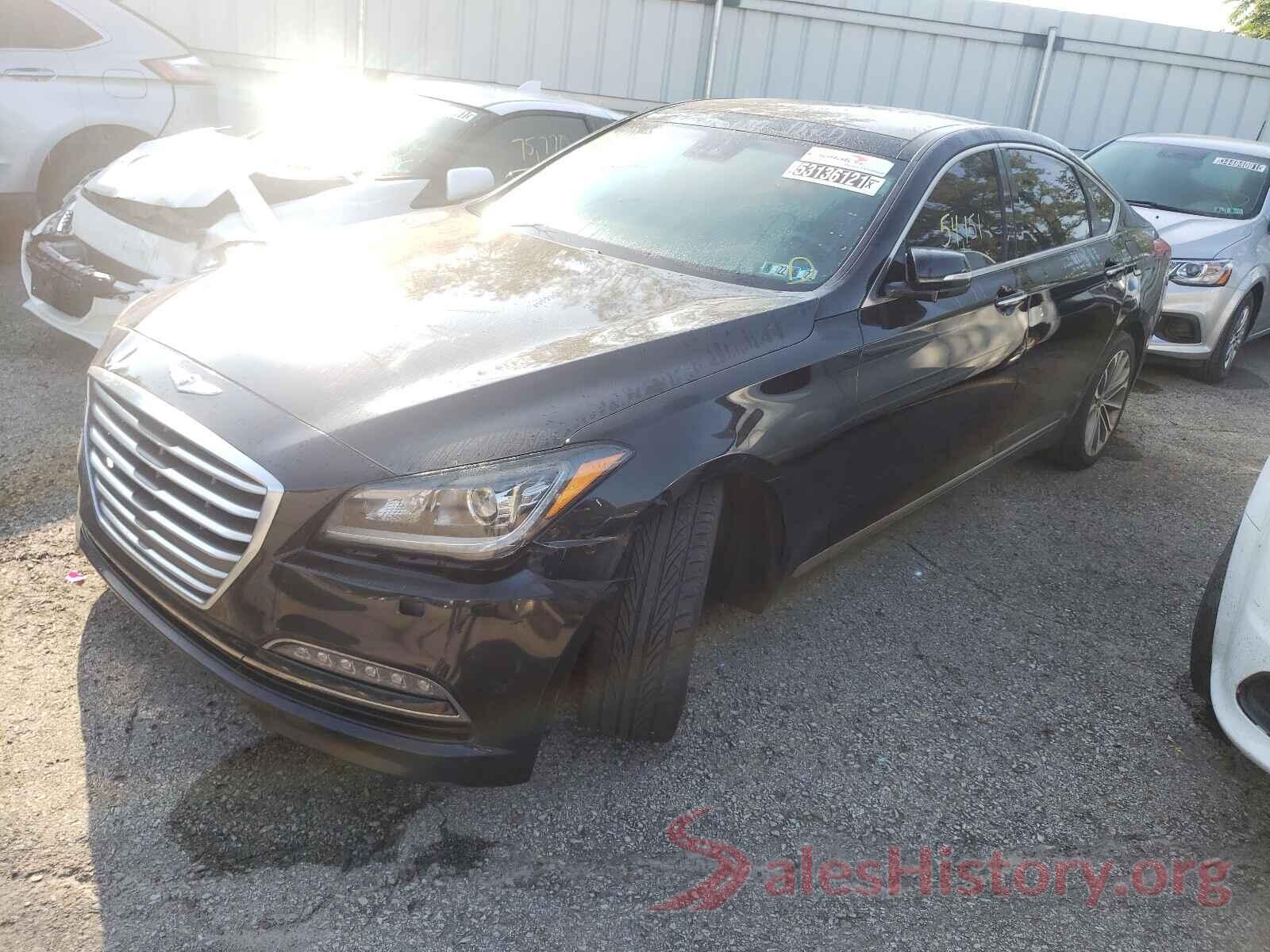 KMHGN4JE5GU121879 2016 HYUNDAI GENESIS