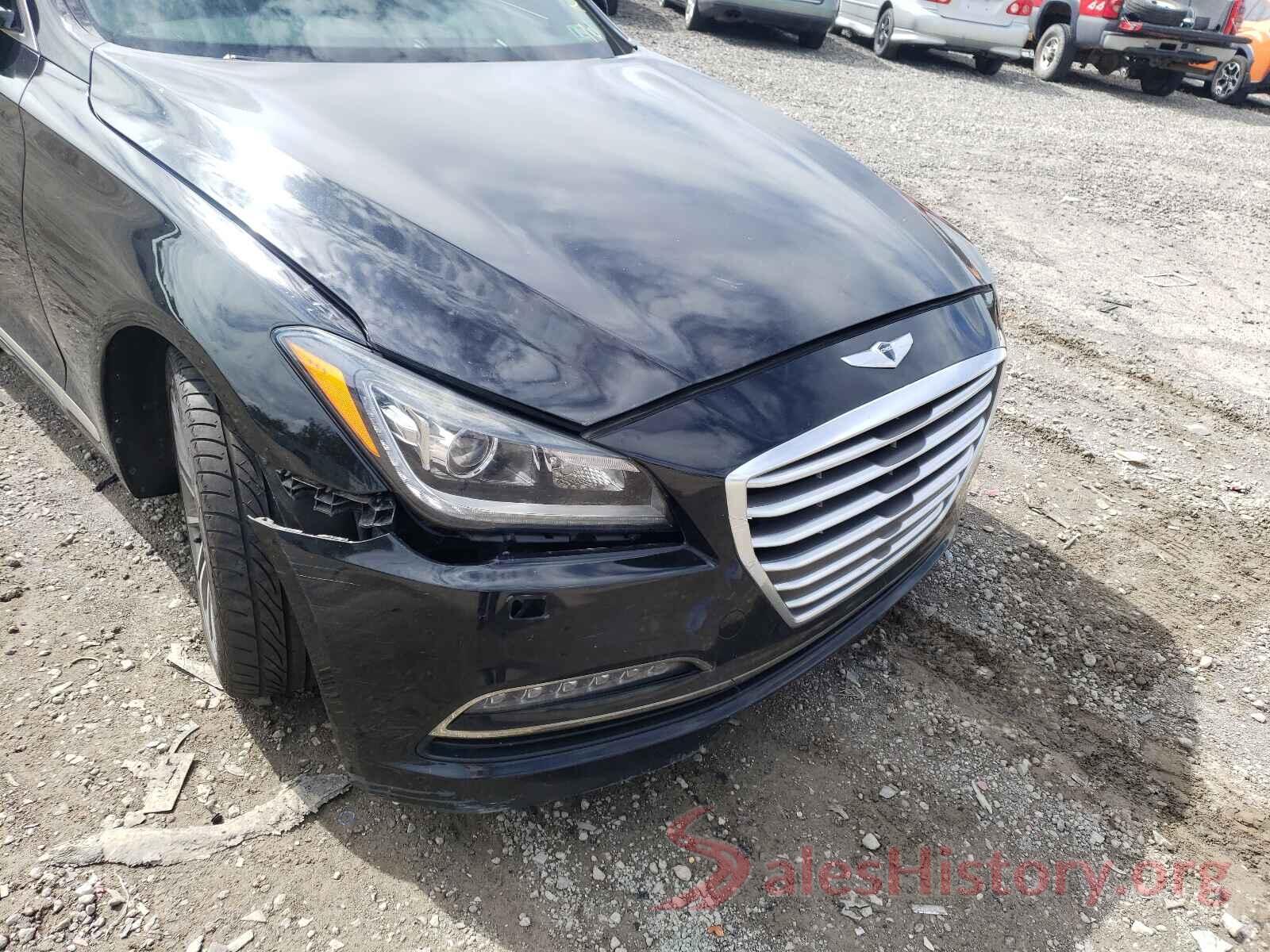 KMHGN4JE5GU121879 2016 HYUNDAI GENESIS