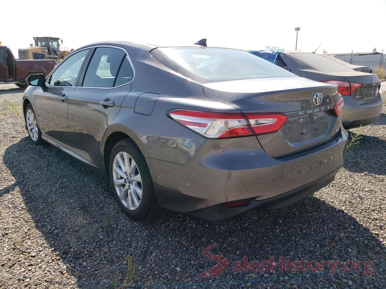 4T1B11HK8KU267296 2019 TOYOTA CAMRY