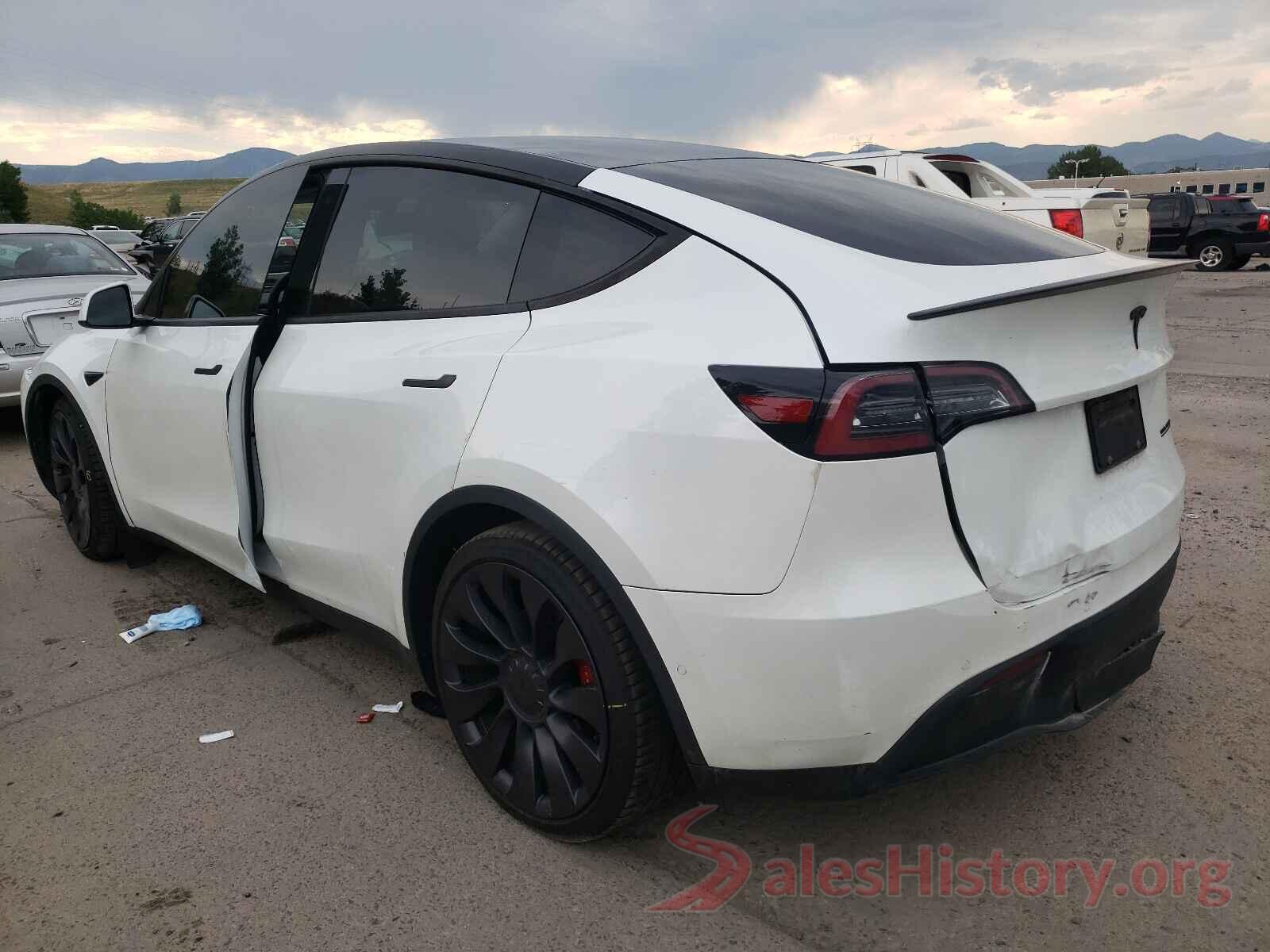 5YJYGDEF2LF018279 2020 TESLA MODEL Y