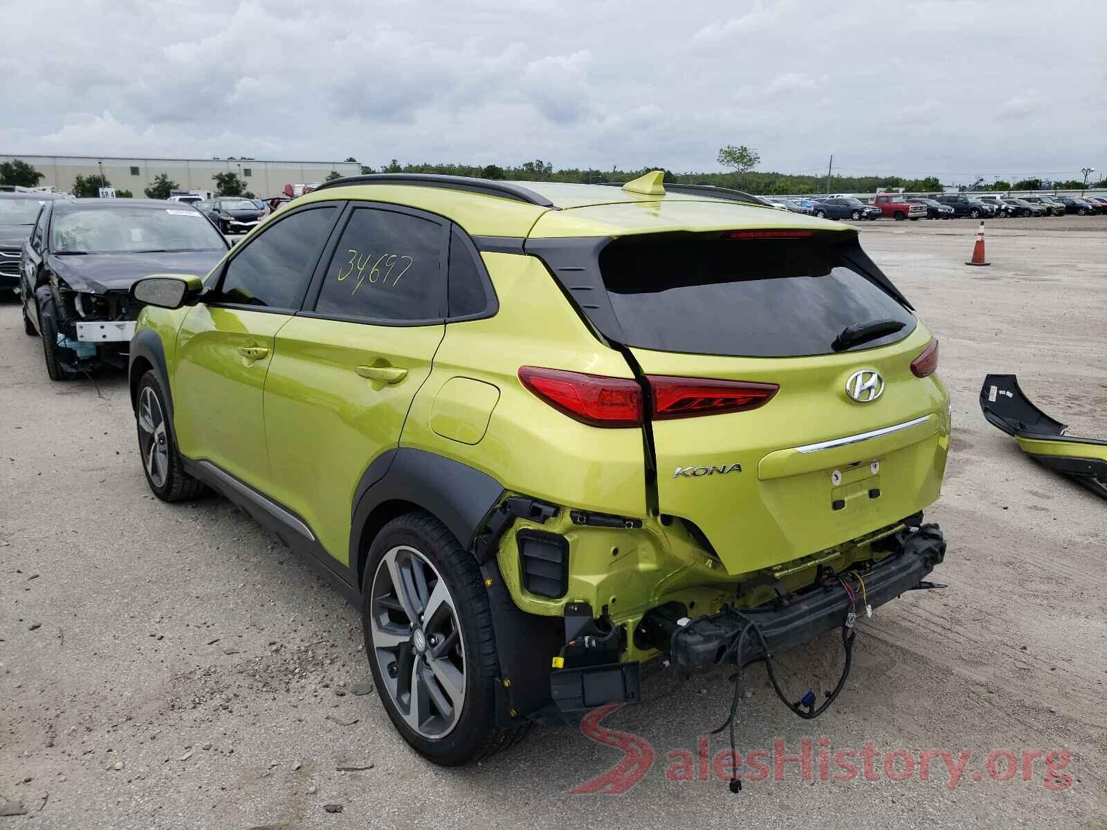 KM8K53A55KU330018 2019 HYUNDAI KONA