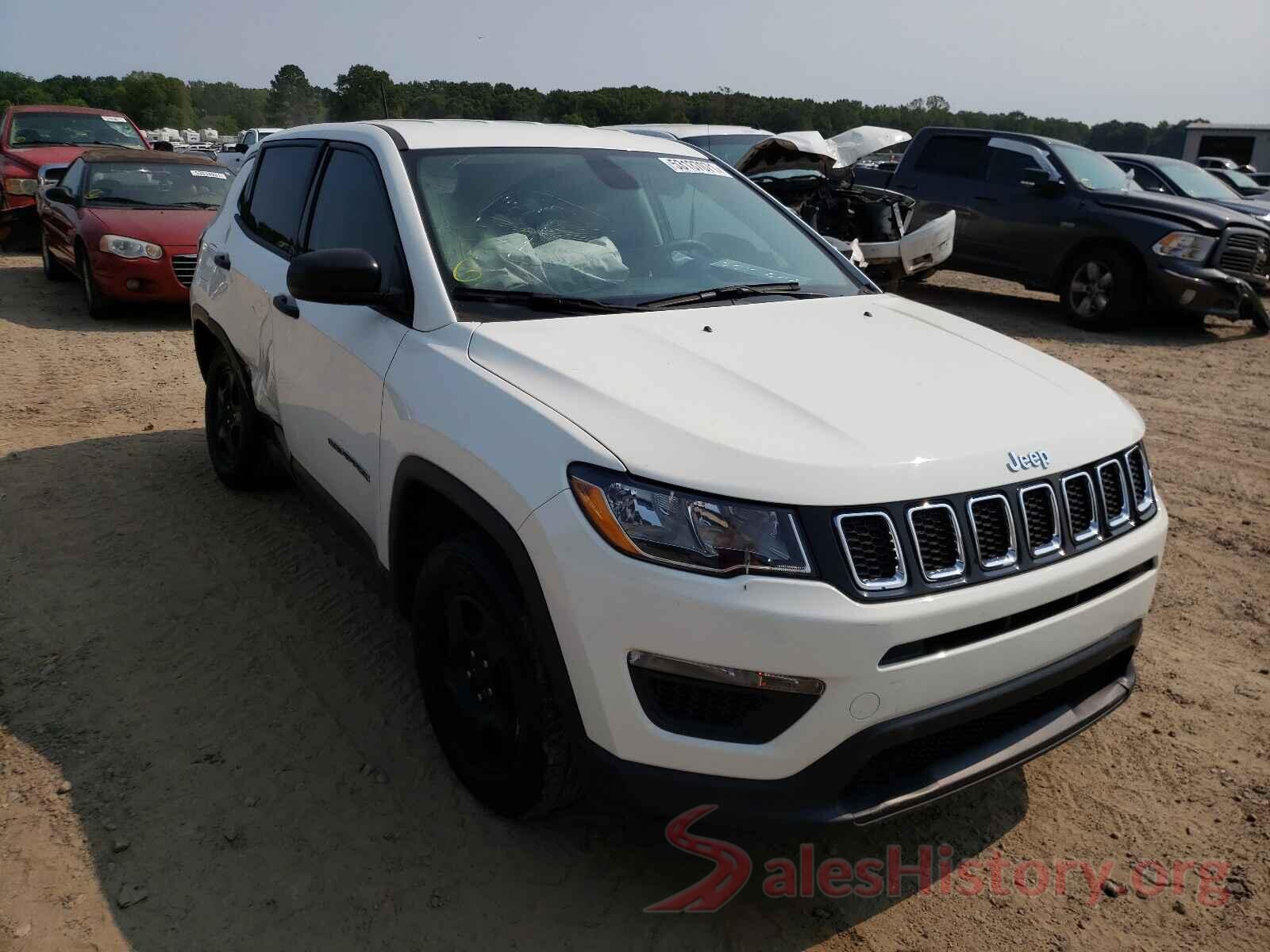 3C4NJCABXJT286187 2018 JEEP COMPASS