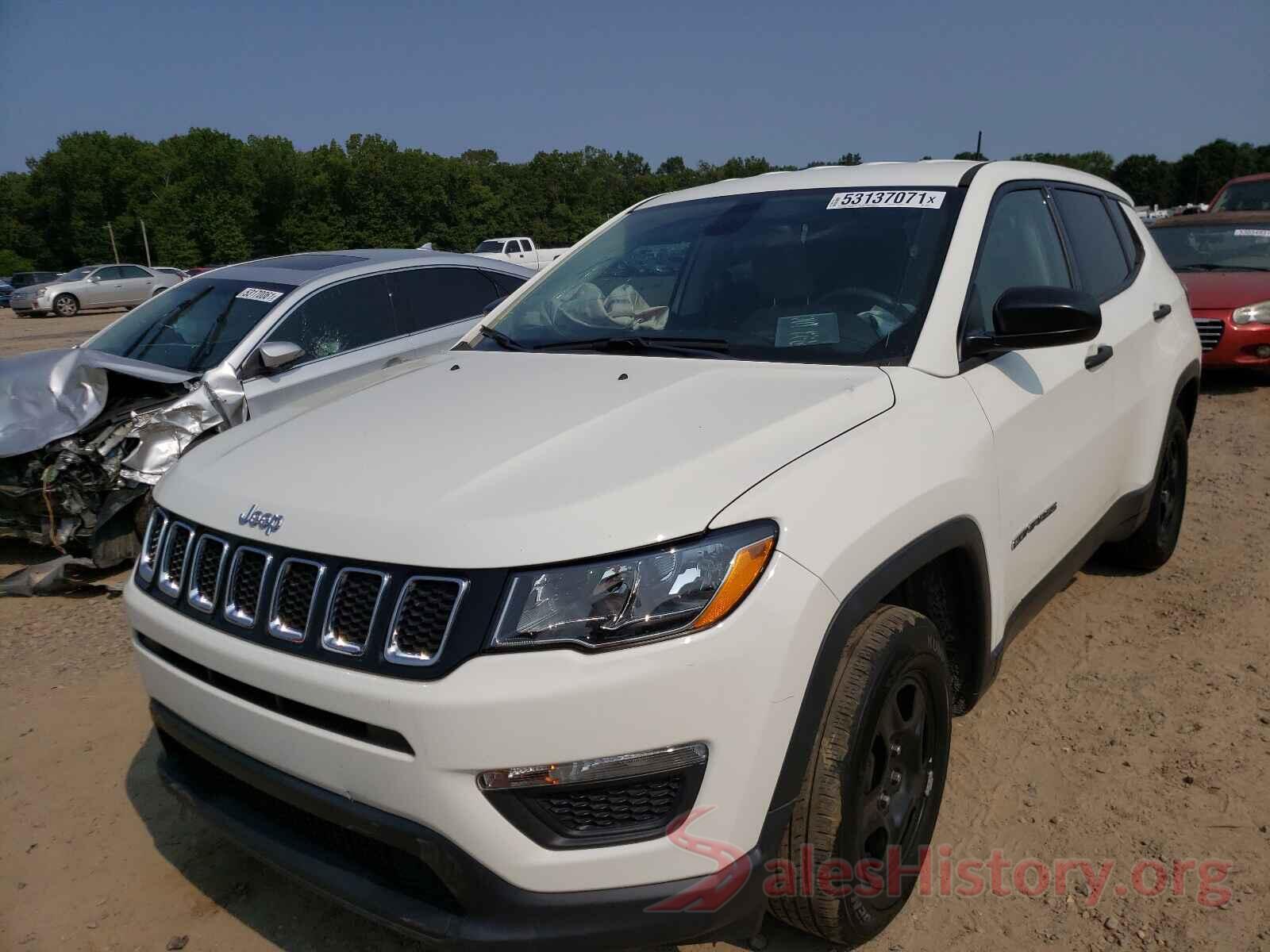 3C4NJCABXJT286187 2018 JEEP COMPASS