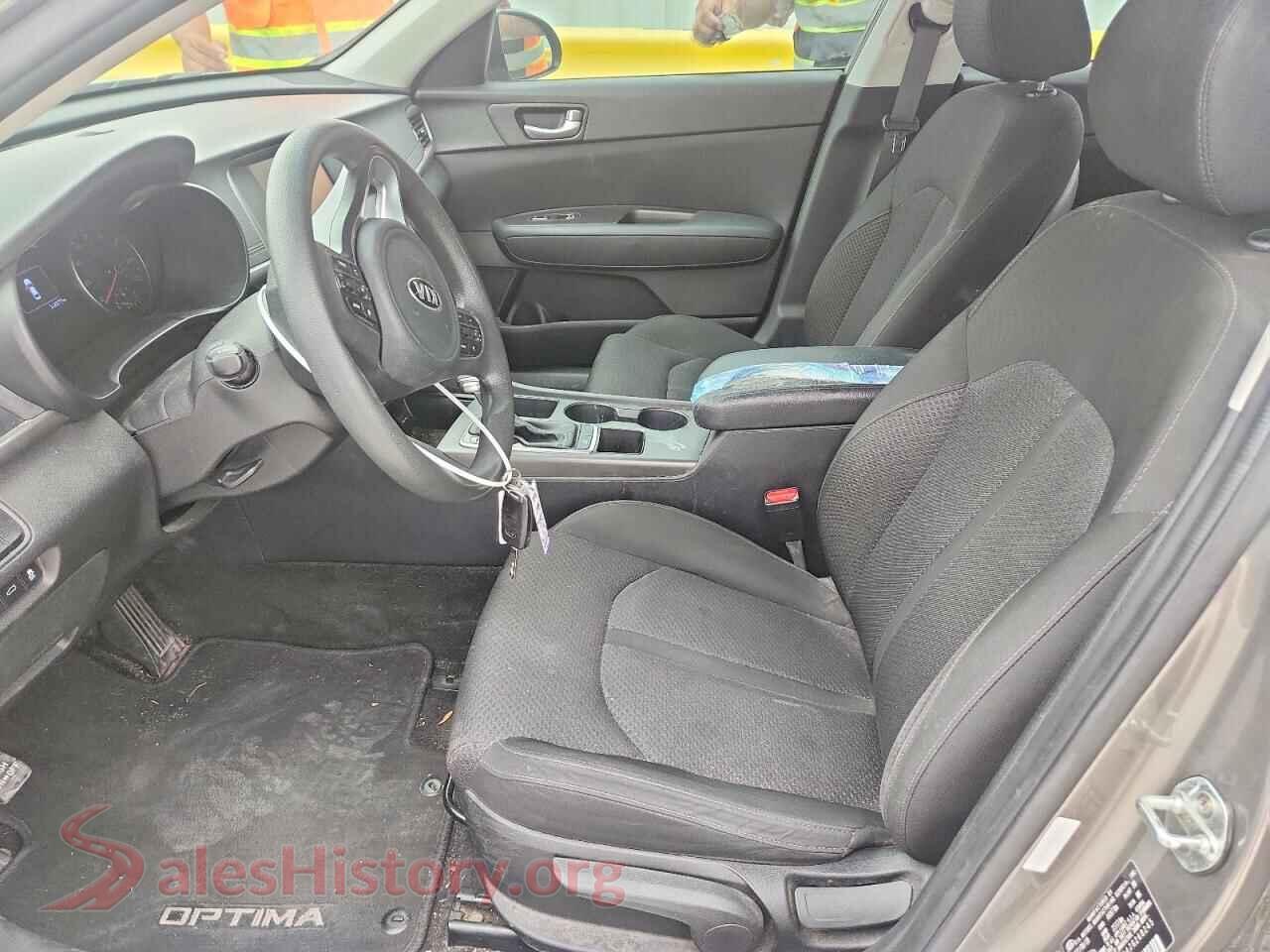 2018 KIA OPTIMA VIN 5XXGT4L34JG268245, engine bay