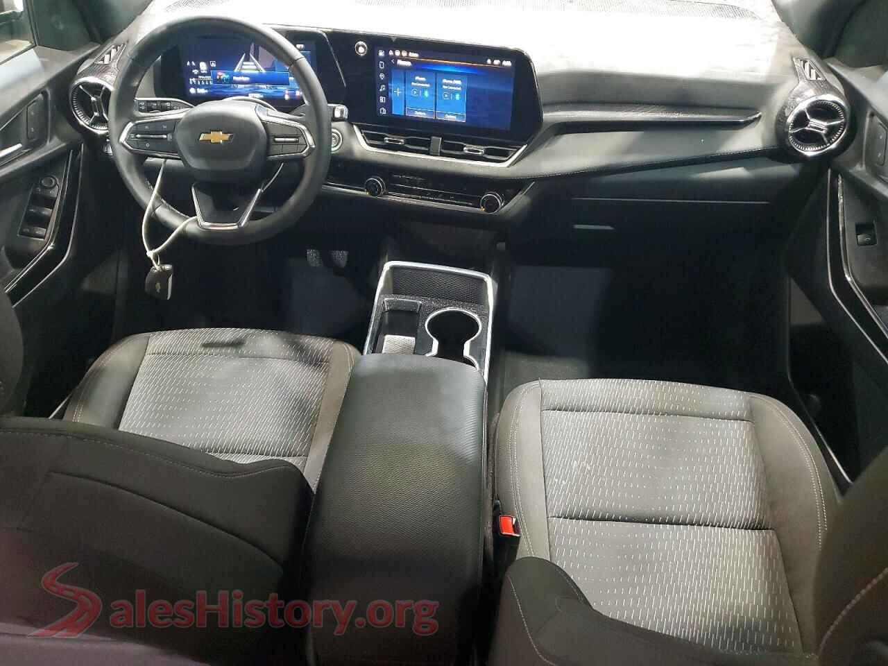 2025 CHEVROLET EQUINOX VIN 3GNAXHEG6SL306380, interior dashboard