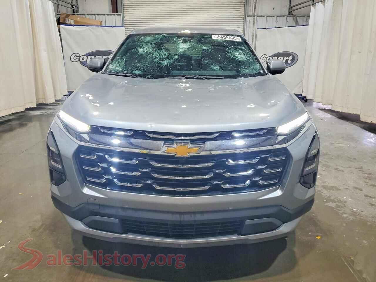2025 CHEVROLET EQUINOX VIN 3GNAXHEG6SL306380, rear view