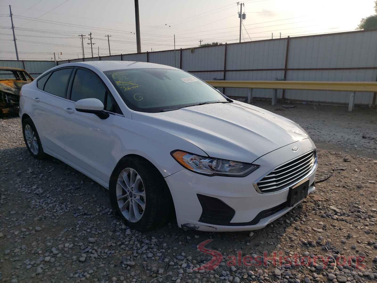 3FA6P0HD8KR283236 2019 FORD FUSION