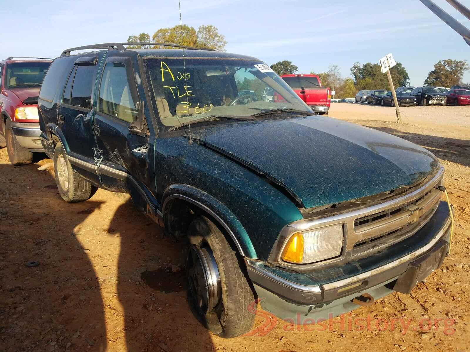 1GNDT13W8TK108610 1996 CHEVROLET BLAZER