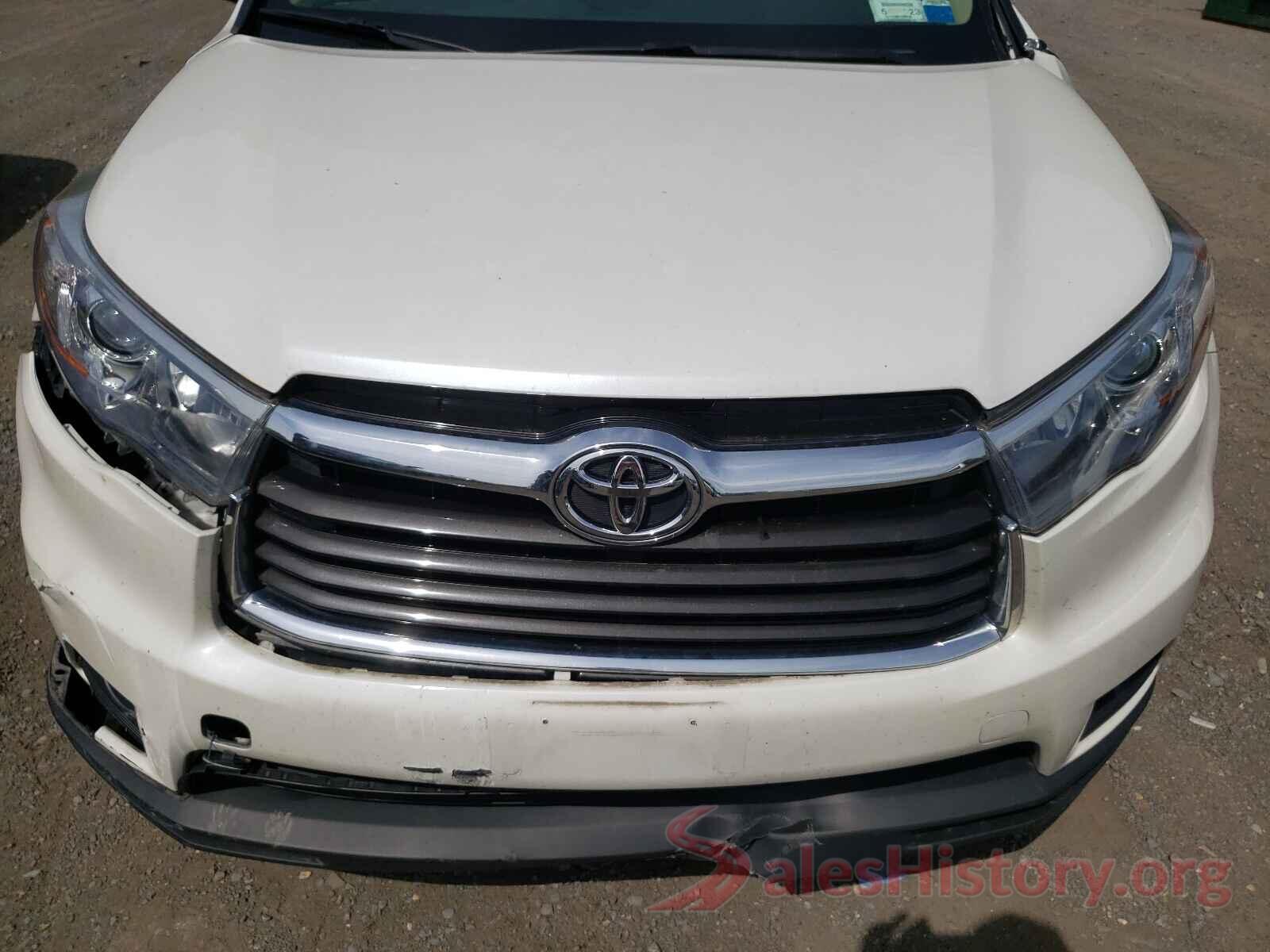 5TDJKRFH7GS332945 2016 TOYOTA HIGHLANDER