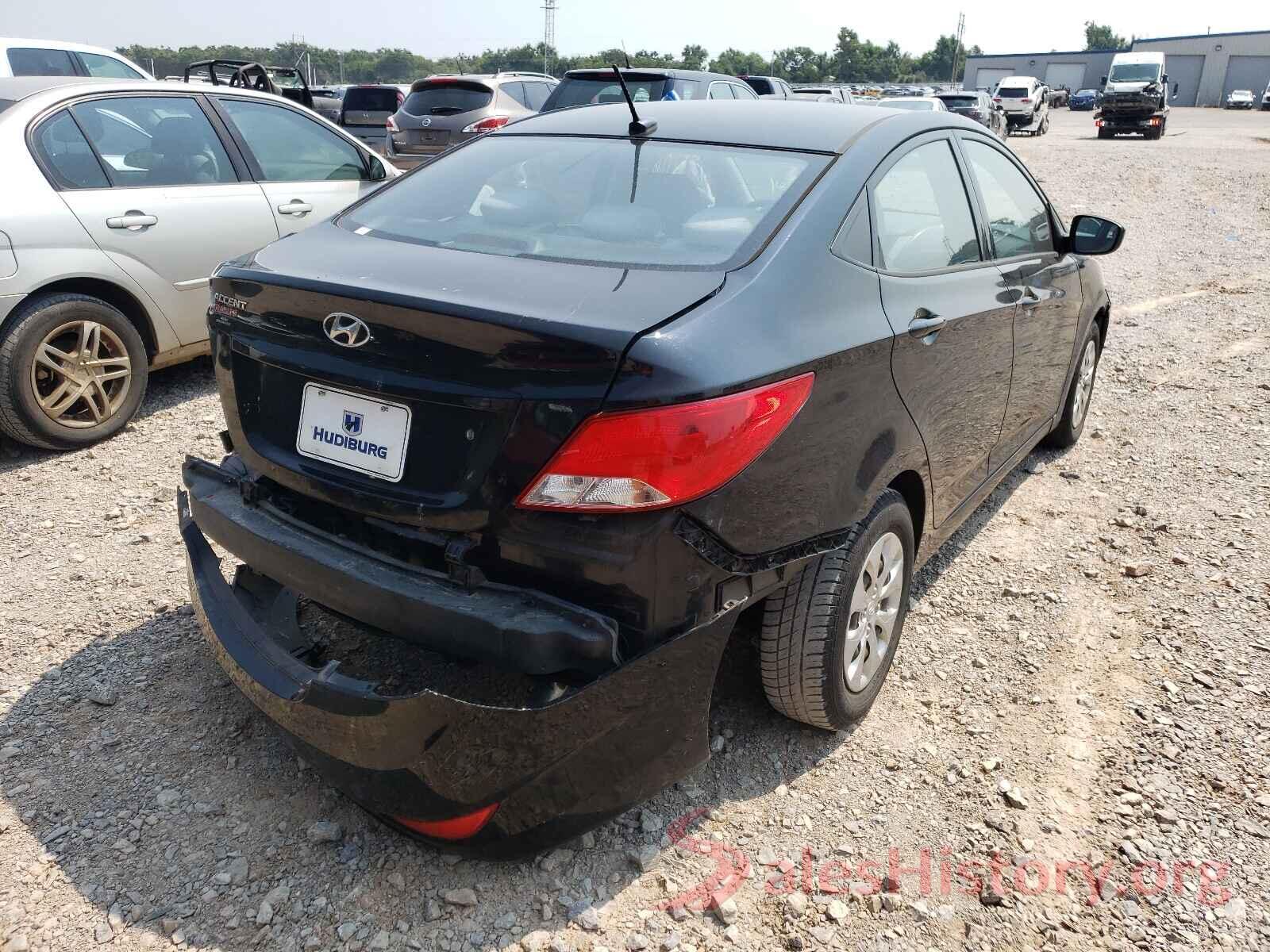 KMHCT4AE0GU074846 2016 HYUNDAI ACCENT