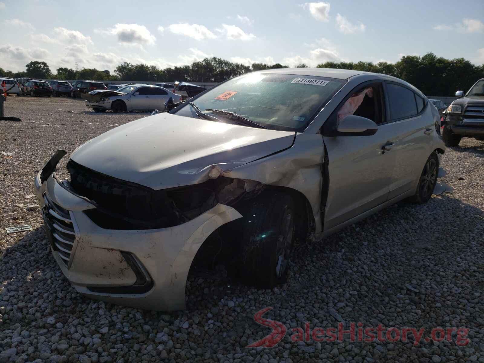 5NPD84LF1HH110703 2017 HYUNDAI ELANTRA