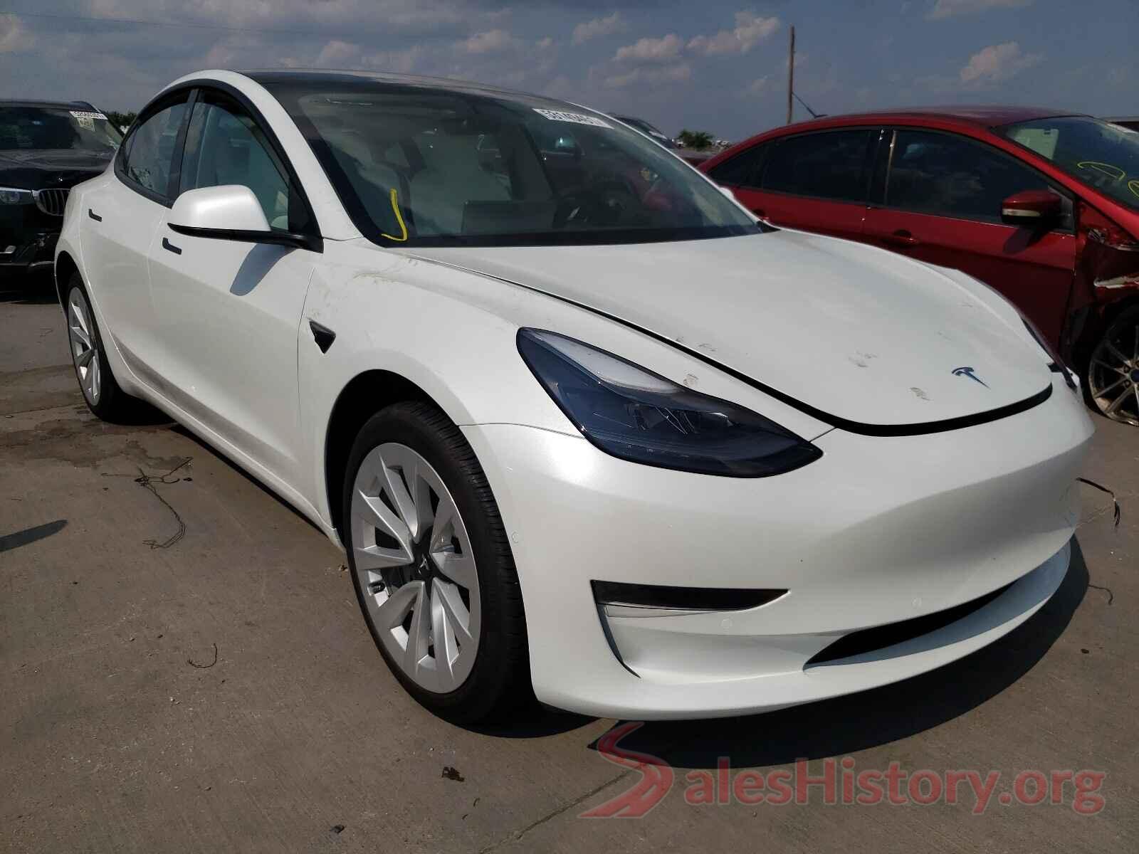 5YJ3E1EA8MF978727 2021 TESLA MODEL 3