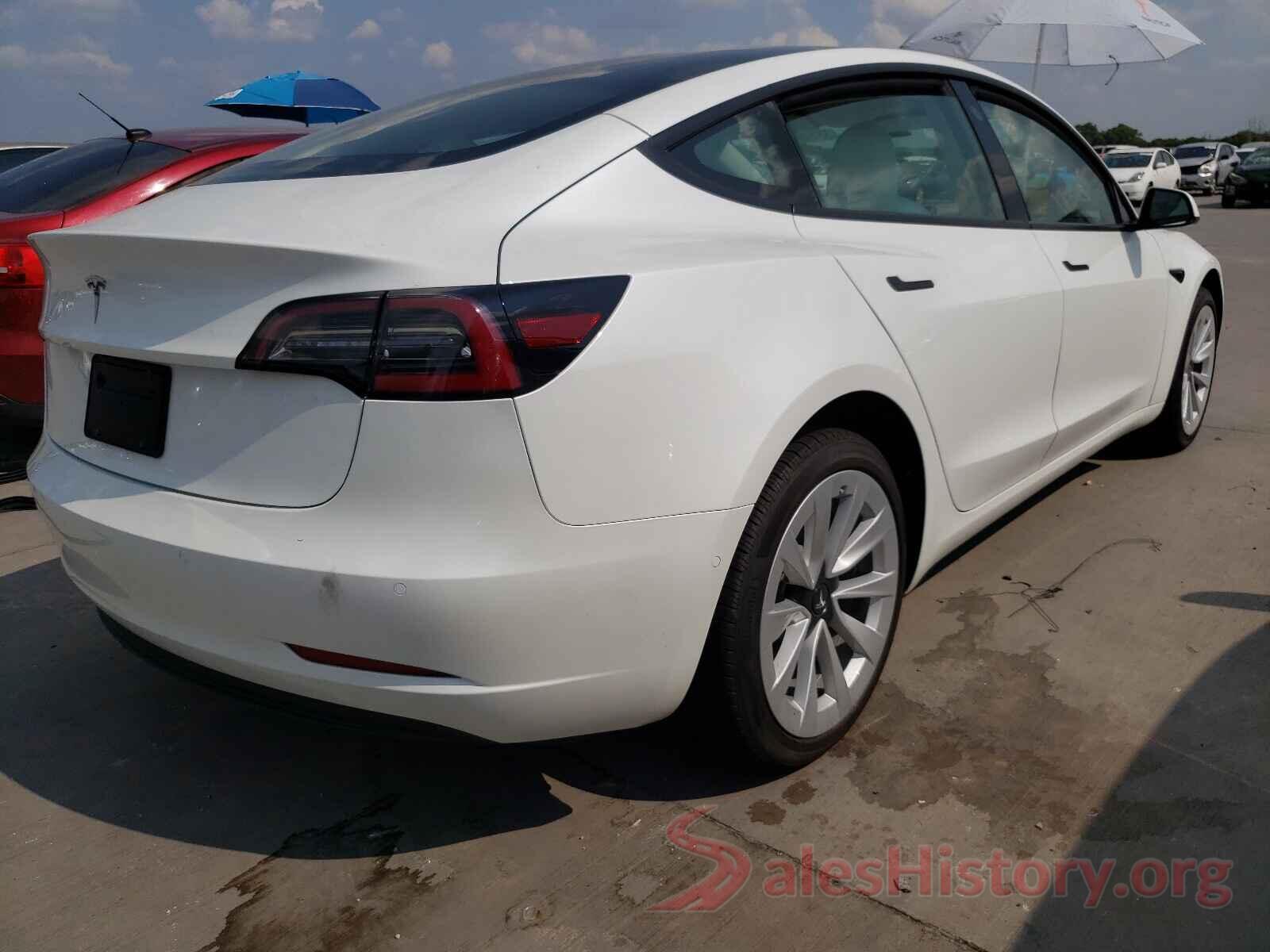 5YJ3E1EA8MF978727 2021 TESLA MODEL 3