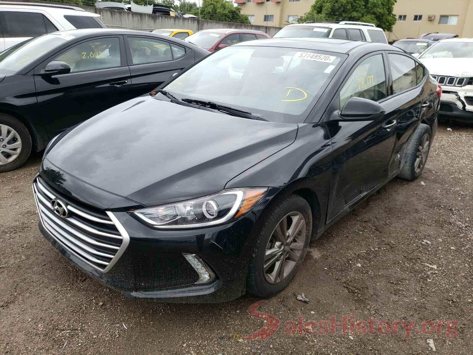 5NPD84LF2JH225316 2018 HYUNDAI ELANTRA