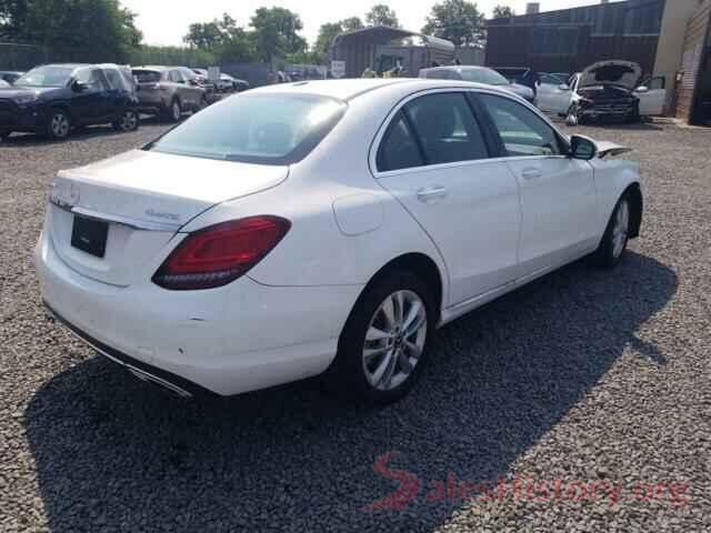 55SWF8EB1KU315023 2019 MERCEDES-BENZ C CLASS